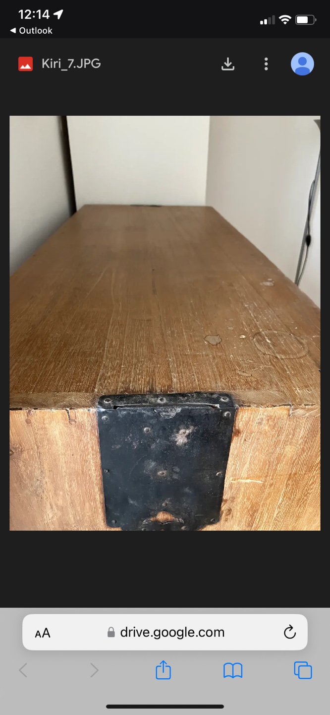 Antique Japanese Kiri Chest - photo 4