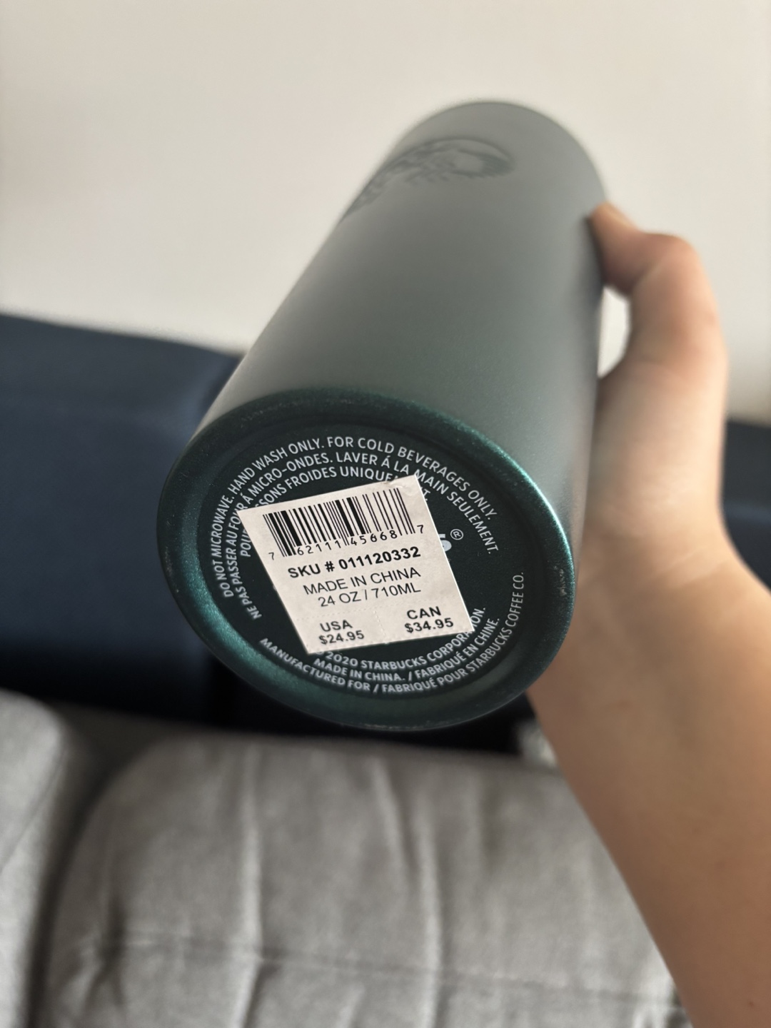 Starbucks 24oz Cold Cup - Matte Green - photo 2
