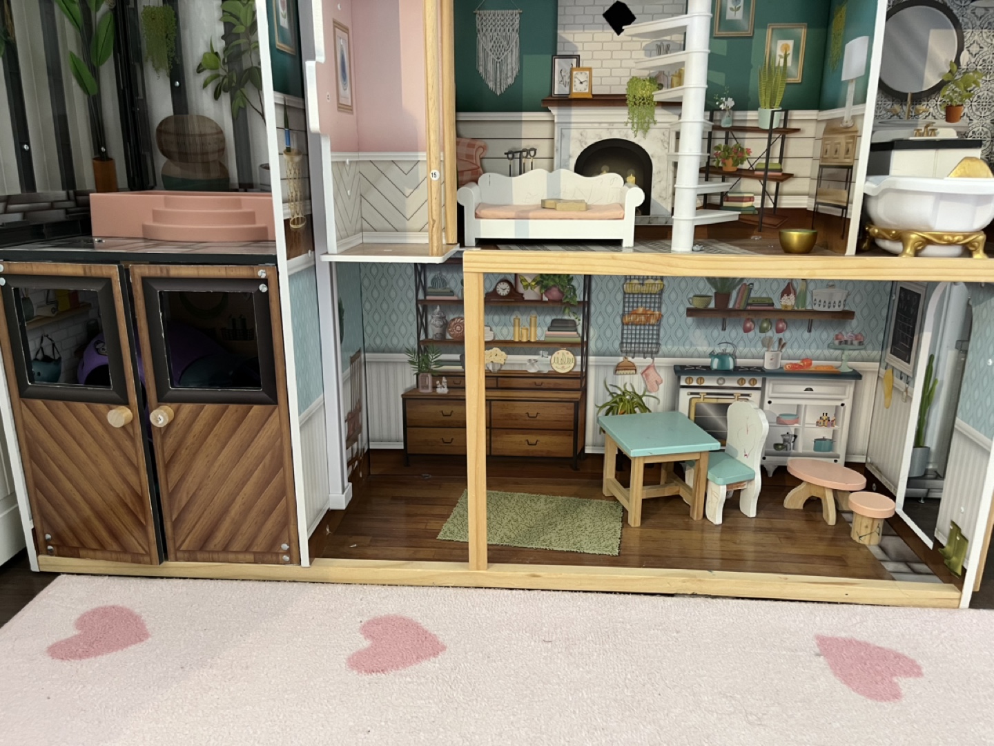 KidKraft Farmhouse Fun Wooden Dollhouse - photo 4