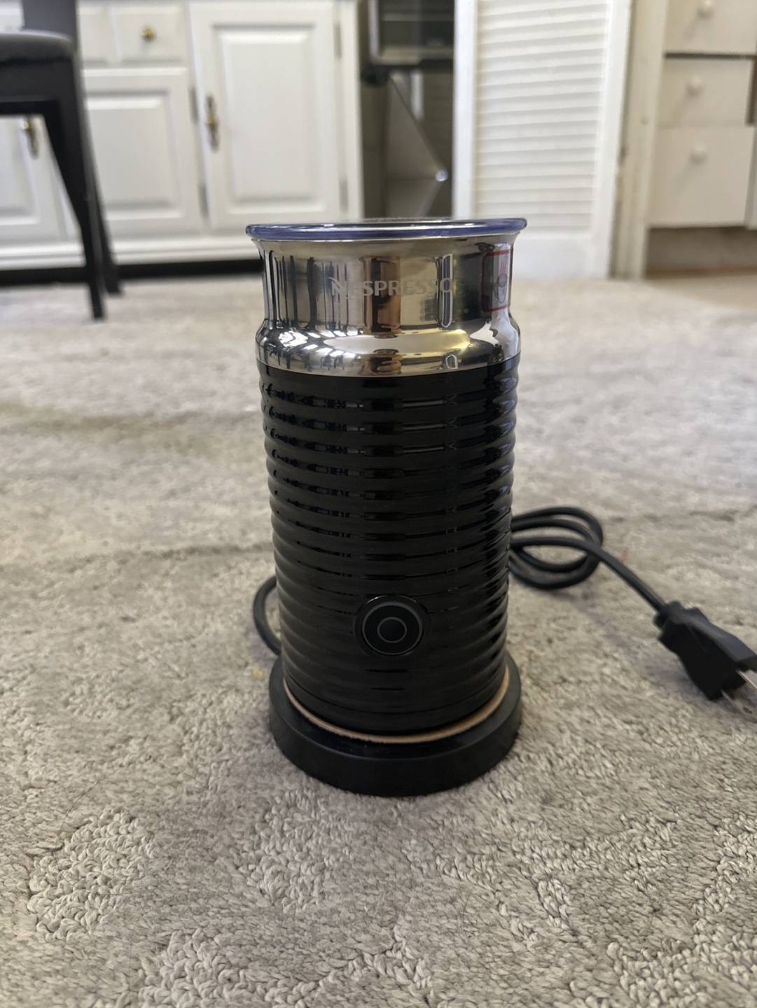 Nespresso Aeroccino Milk Frother - Black