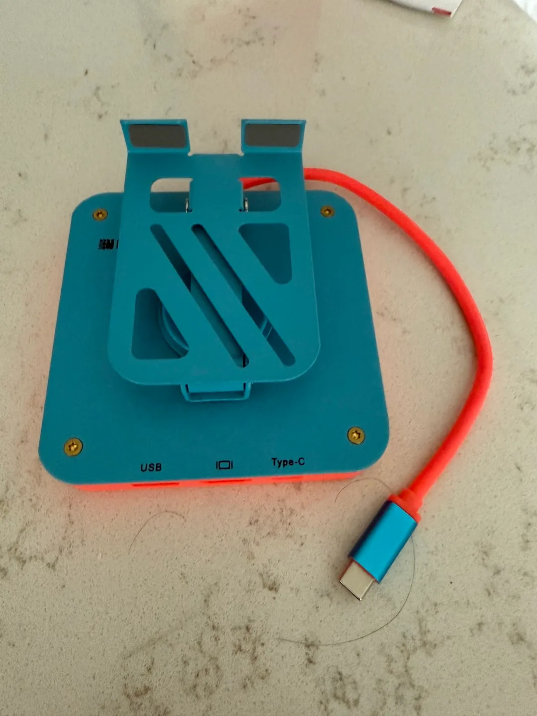 Nintendo Switch 360° Rotatable Stand with Hub image indicator(3)