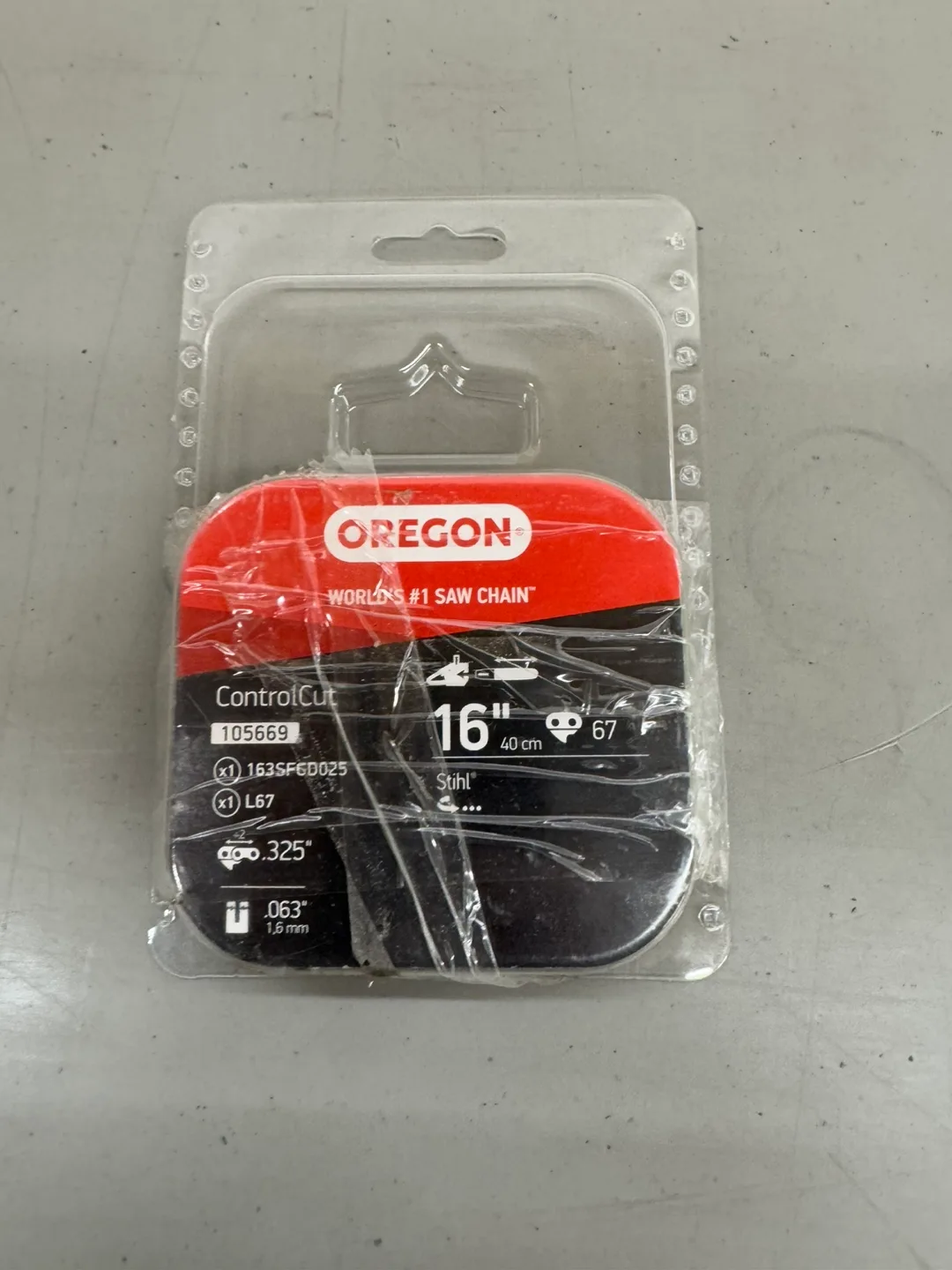 Oregon 16” Chainsaw Chain, Fits Stihl image indicator(4)