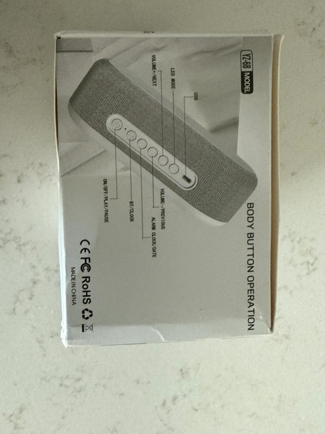 6-in-1 Wireless Speaker with Wireless Charging - Grey image indicator(3)