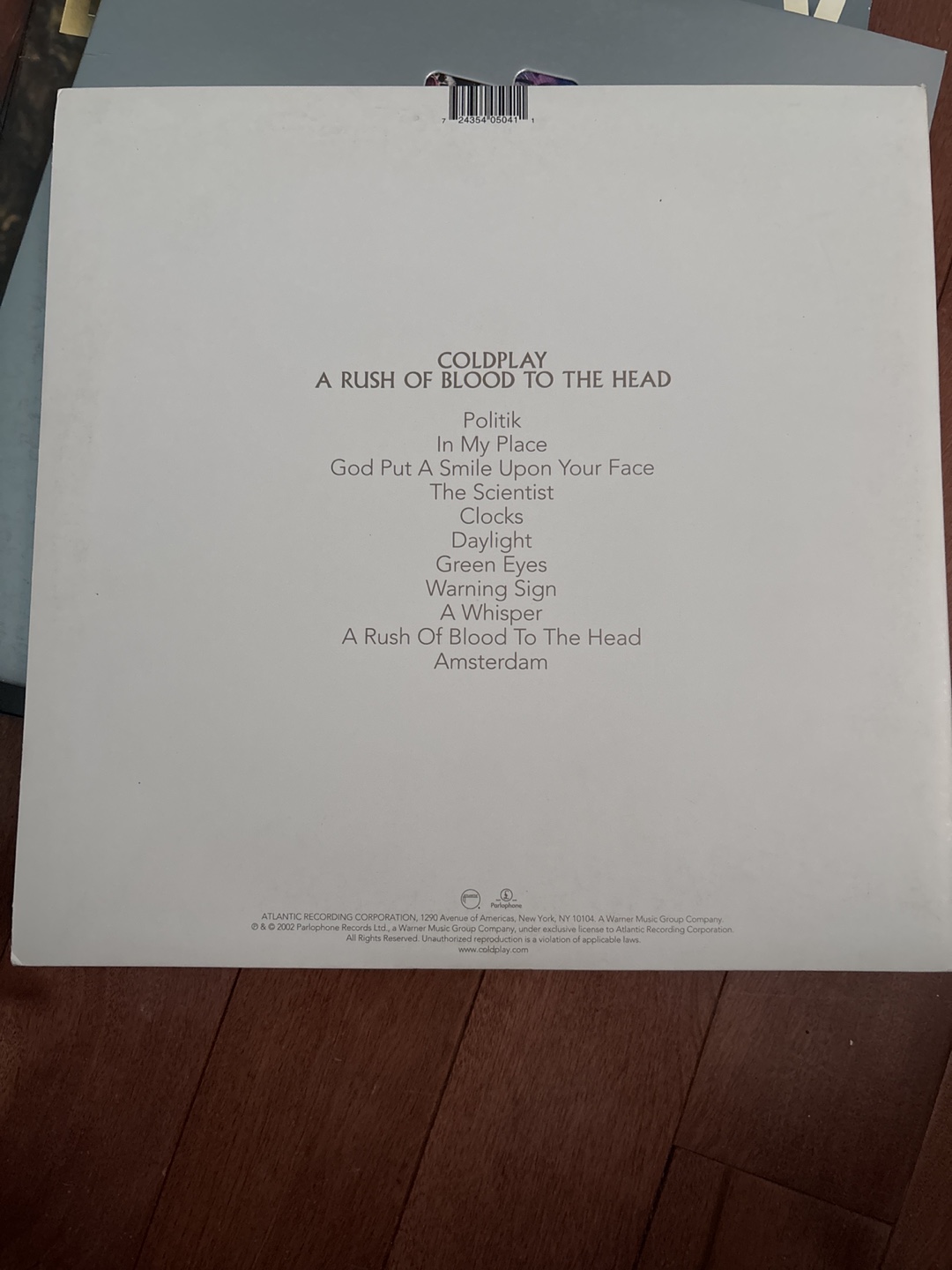 Coldplay - A Rush of Blood to the Head - Vinyl Record - photo 2