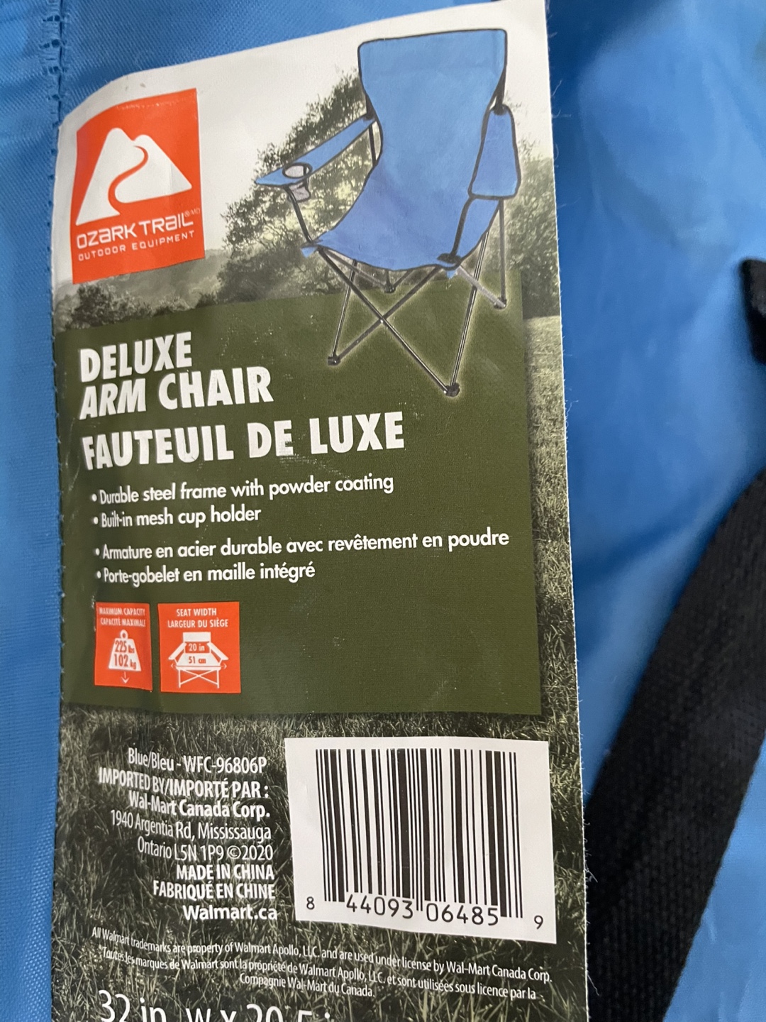 Ozark Trail Deluxe Arm Chair - Two Pack