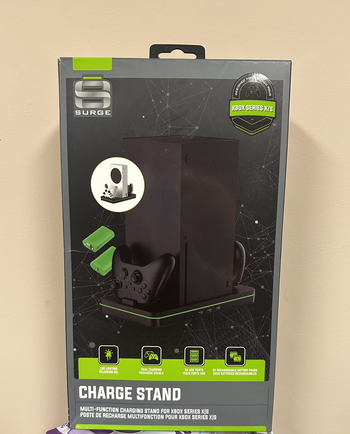 Surge Xbox Series X|S Multi-Function Charging Stand
