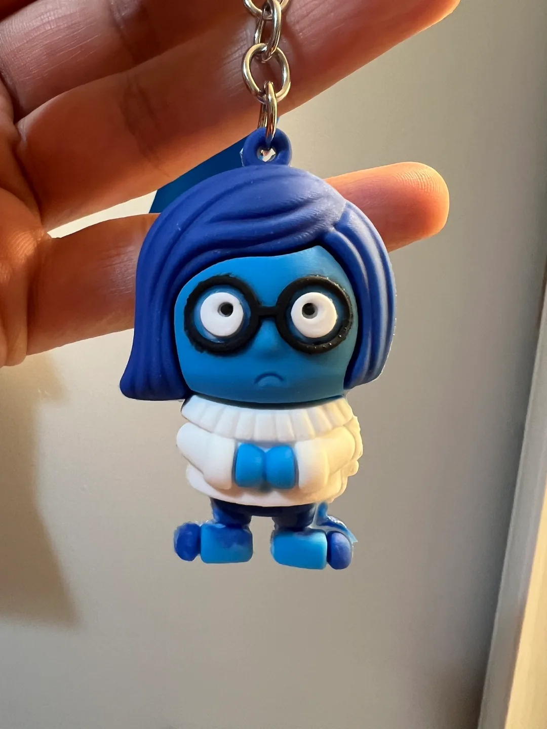 Inside Out Sadness Keychain thumbnail
