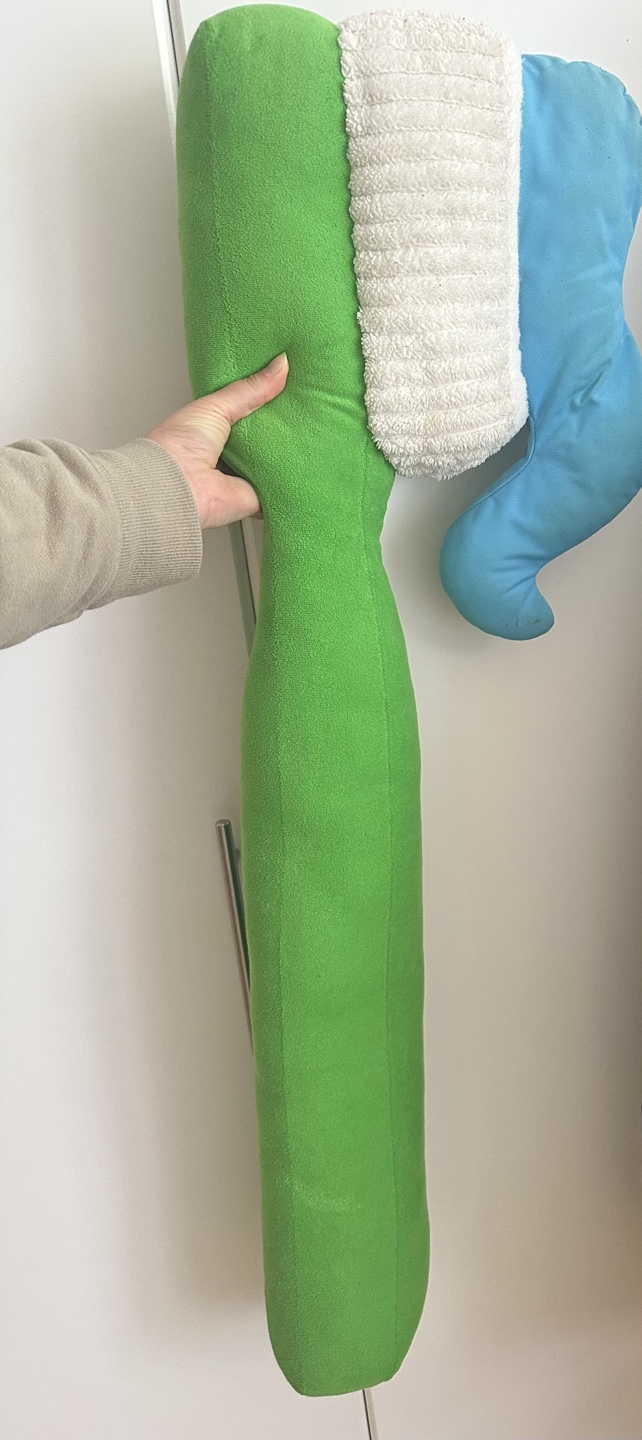 Giant IKEA Toothbrush Plush Pillow