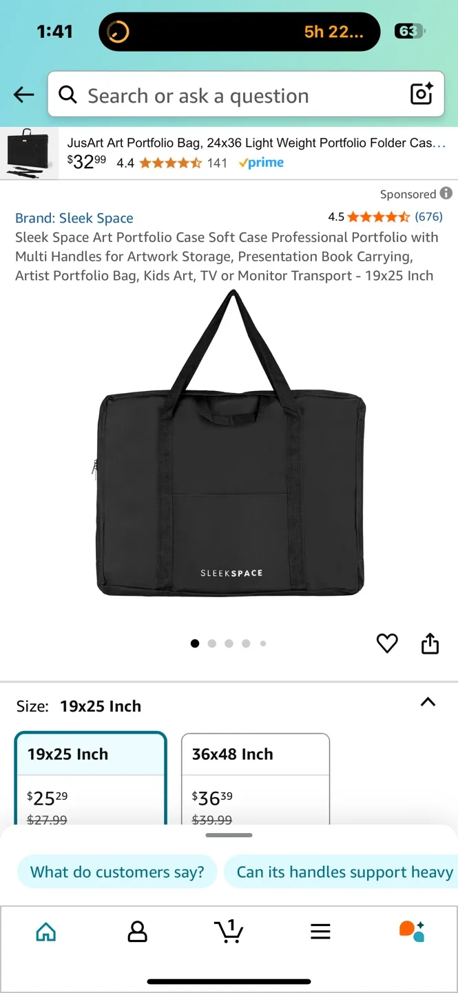 Soft Carry Bag With Shoulder Straps 26” image indicator(6)