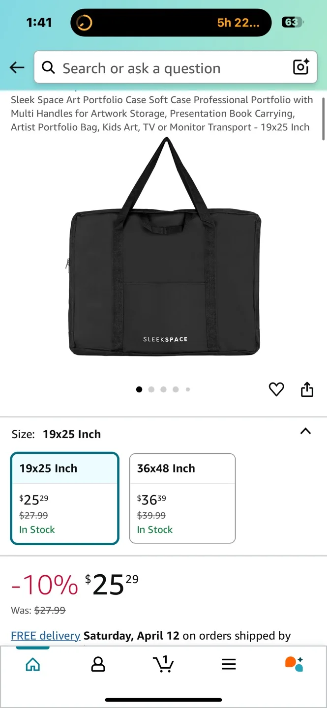 Soft Carry Bag With Shoulder Straps 26” image indicator(7)