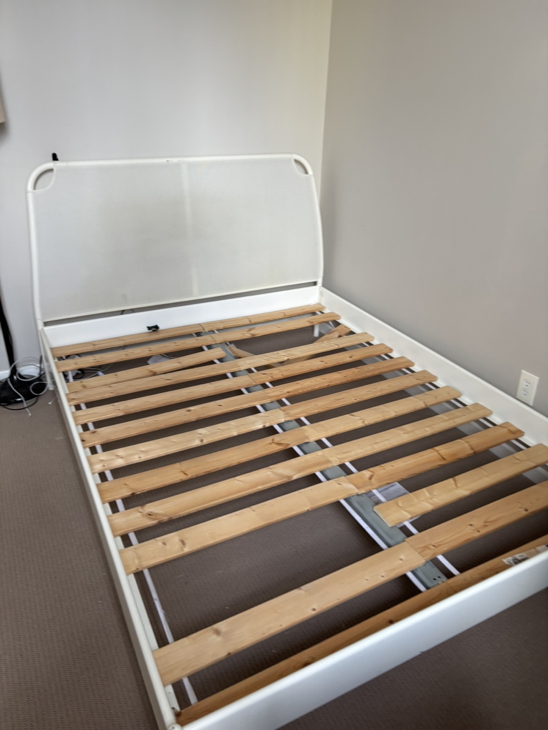 IKEA MALM White Queen Bed Frame