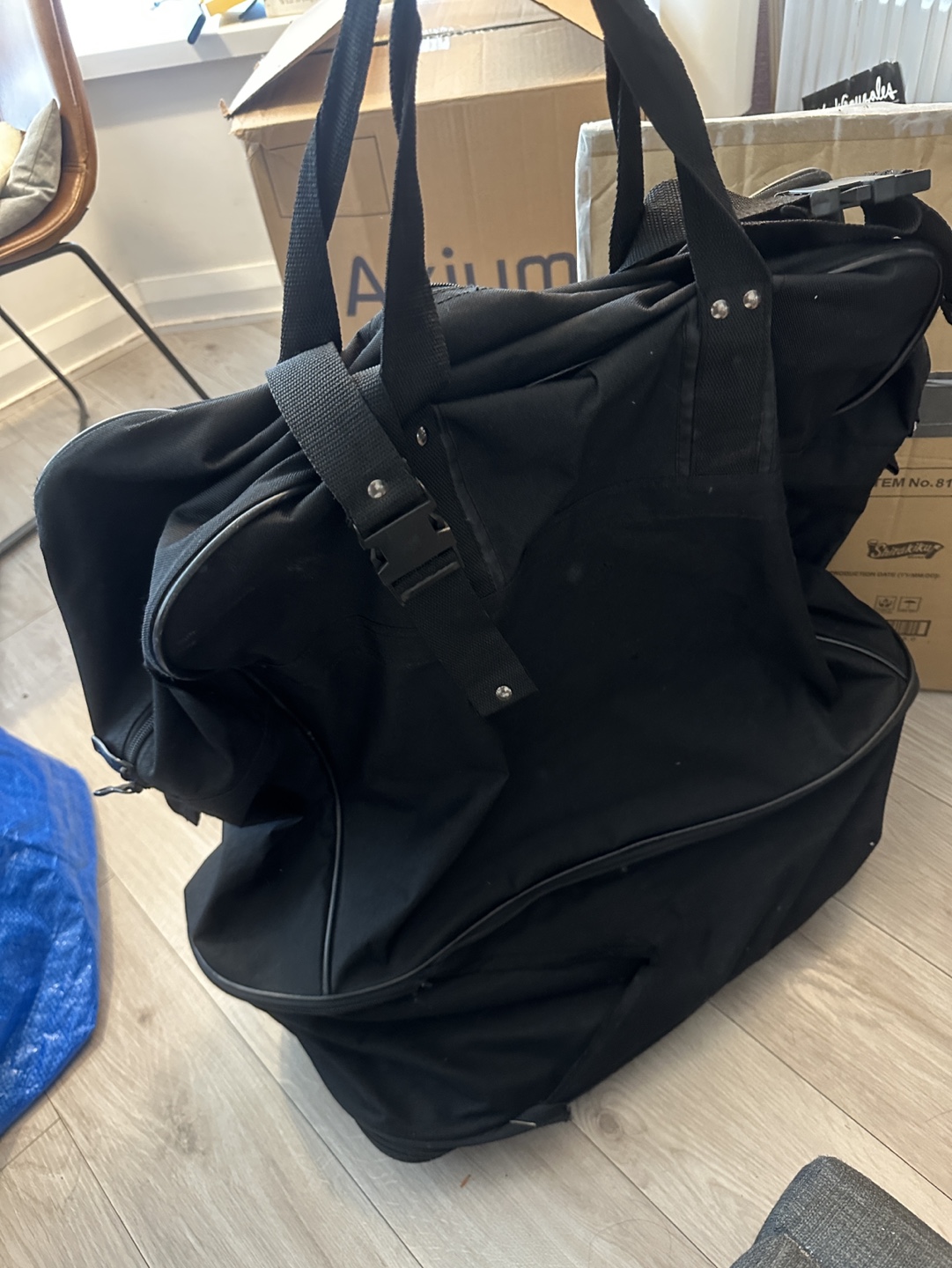 Expandable Rolling Duffel Bag / luggage bag - photo 5