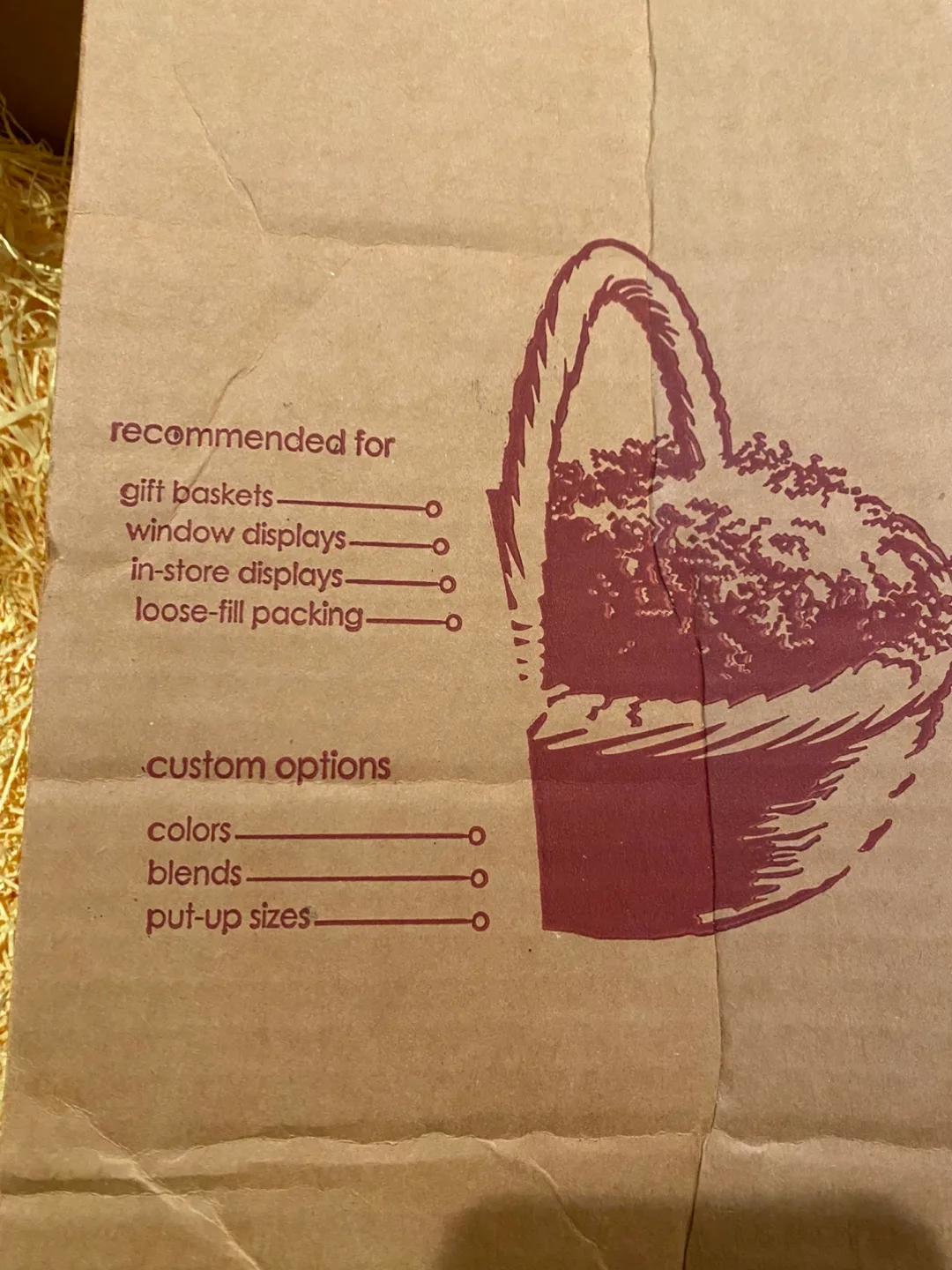 Gift basket fill Bulk Shredded Packing Paper - Various Colors image indicator(8)