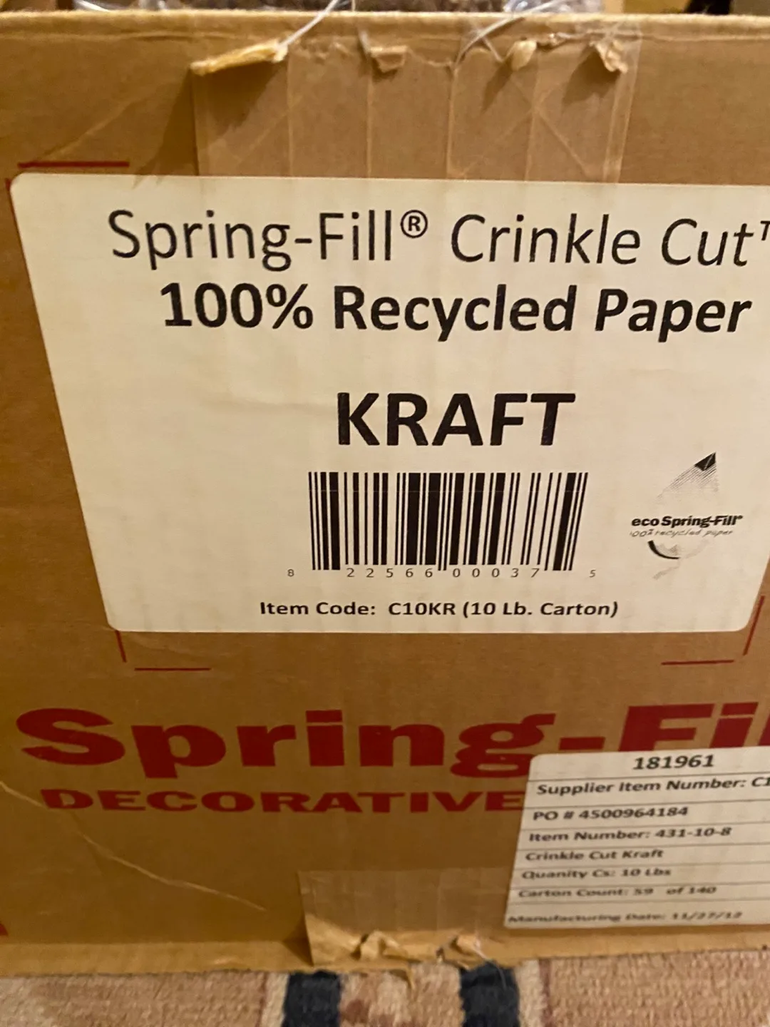 Gift basket fill Bulk Shredded Packing Paper - Various Colors image indicator(7)