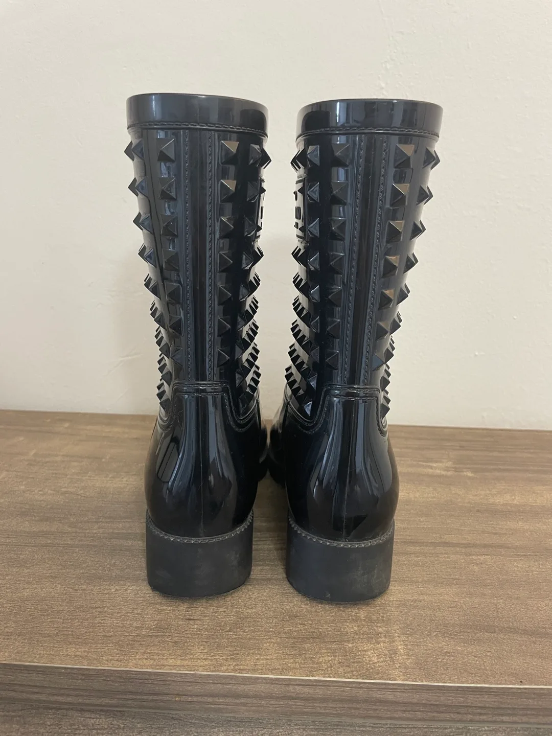 Valentino Garavani Studded Rain Boots 36 image indicator(2)