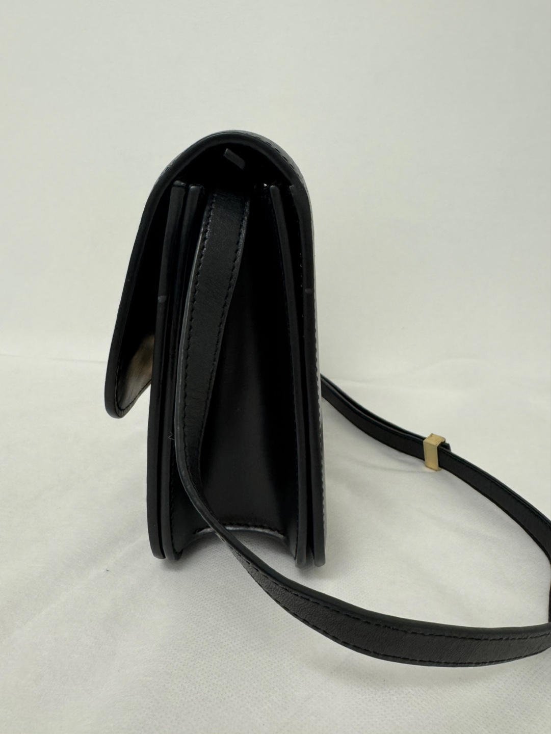 Black Leather Crossbody Bag - photo 2