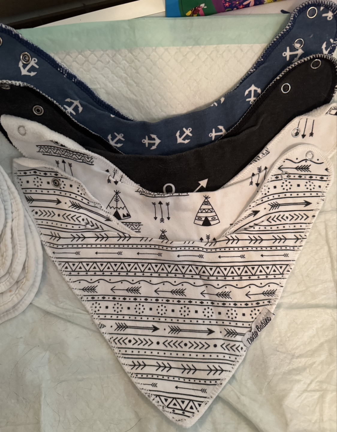 💚Bundle of Baby Bibs - 9 Pcs - photo 2