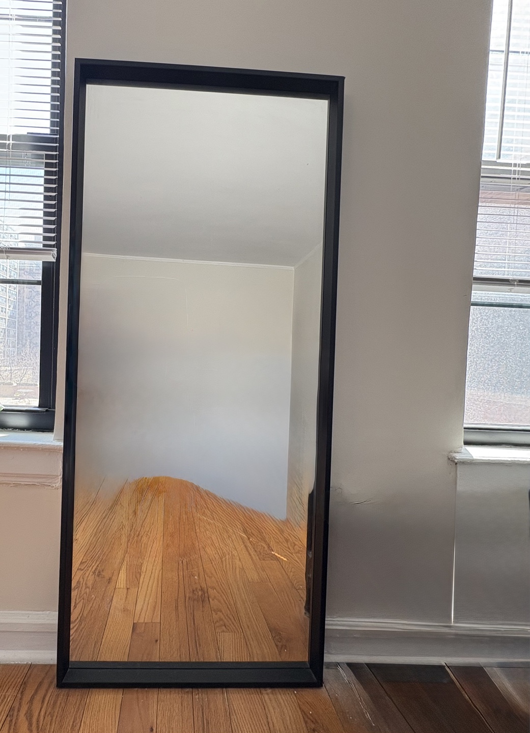 Large black Full Length Mirror