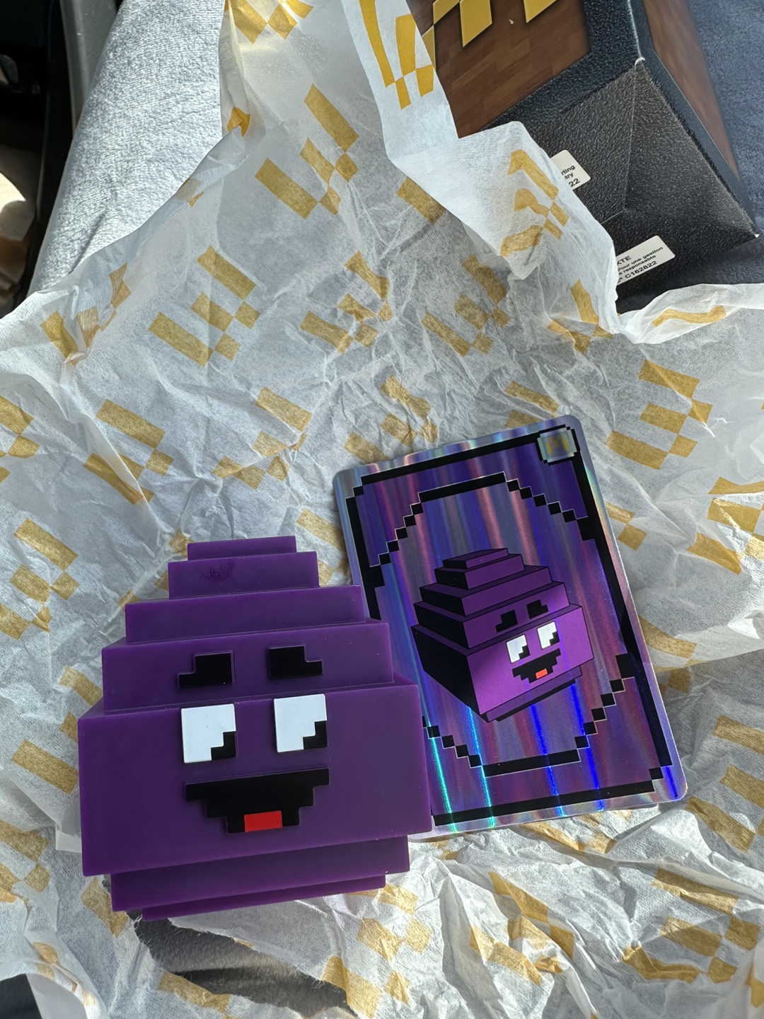 McDonald’s Grimace Minecraft Collectible