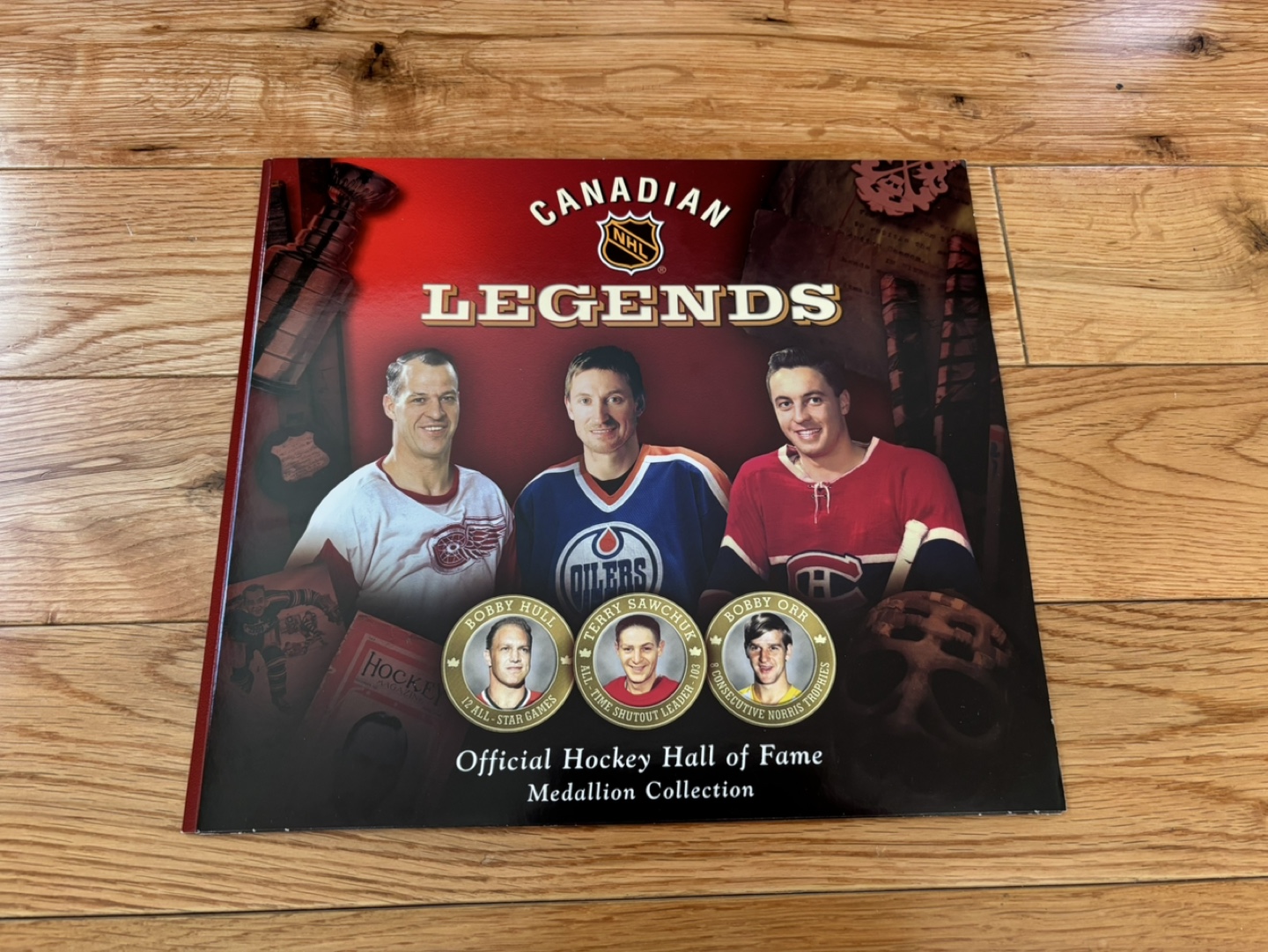 Canadian NHL Legends-22 Medallion Collection - photo 2