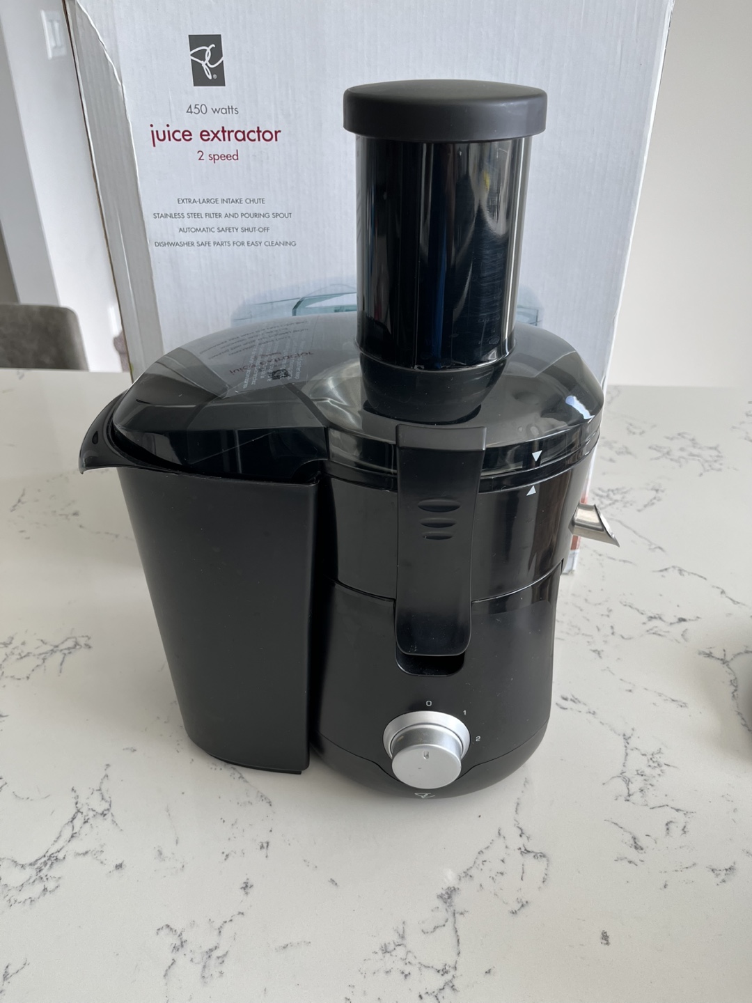 450-Watt 2-Speed Juice Extractor - photo 2