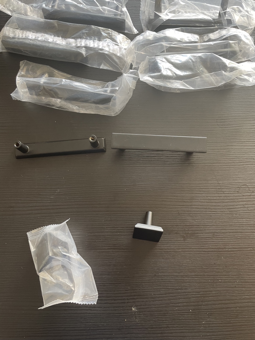 Cabinet Hardware Lot: Brushed Nickel & Matte Black Pulls & Knobs - photo 2