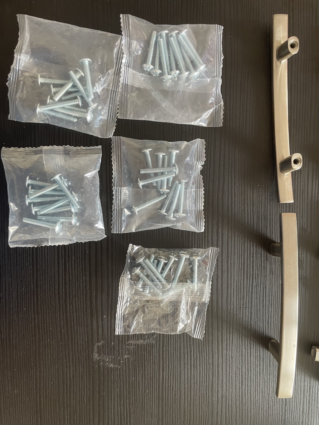 Cabinet Hardware Lot: Brushed Nickel & Matte Black Pulls & Knobs - photo 4