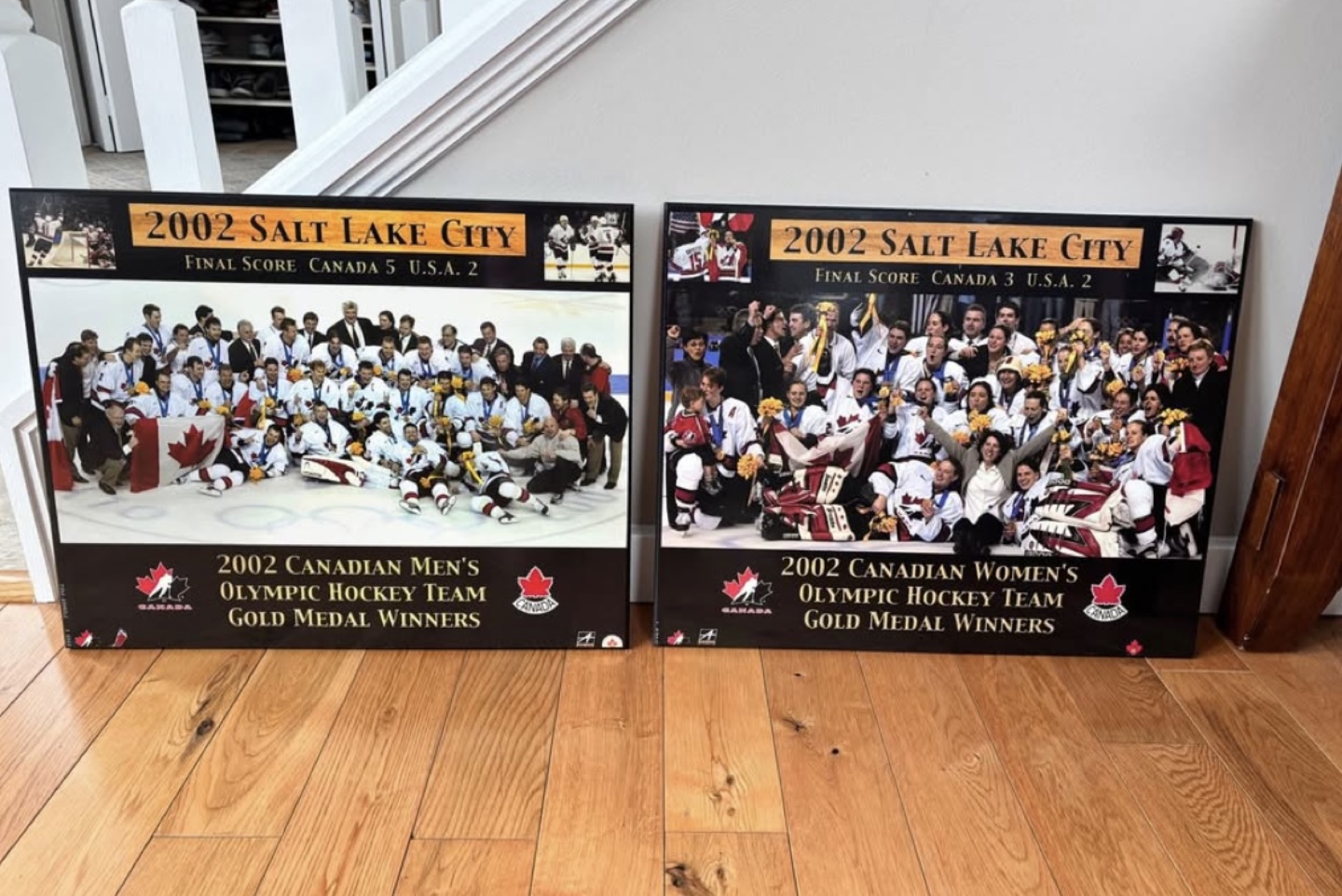 2002 Salt Lake City Men's/Womens Gold Medal Winners