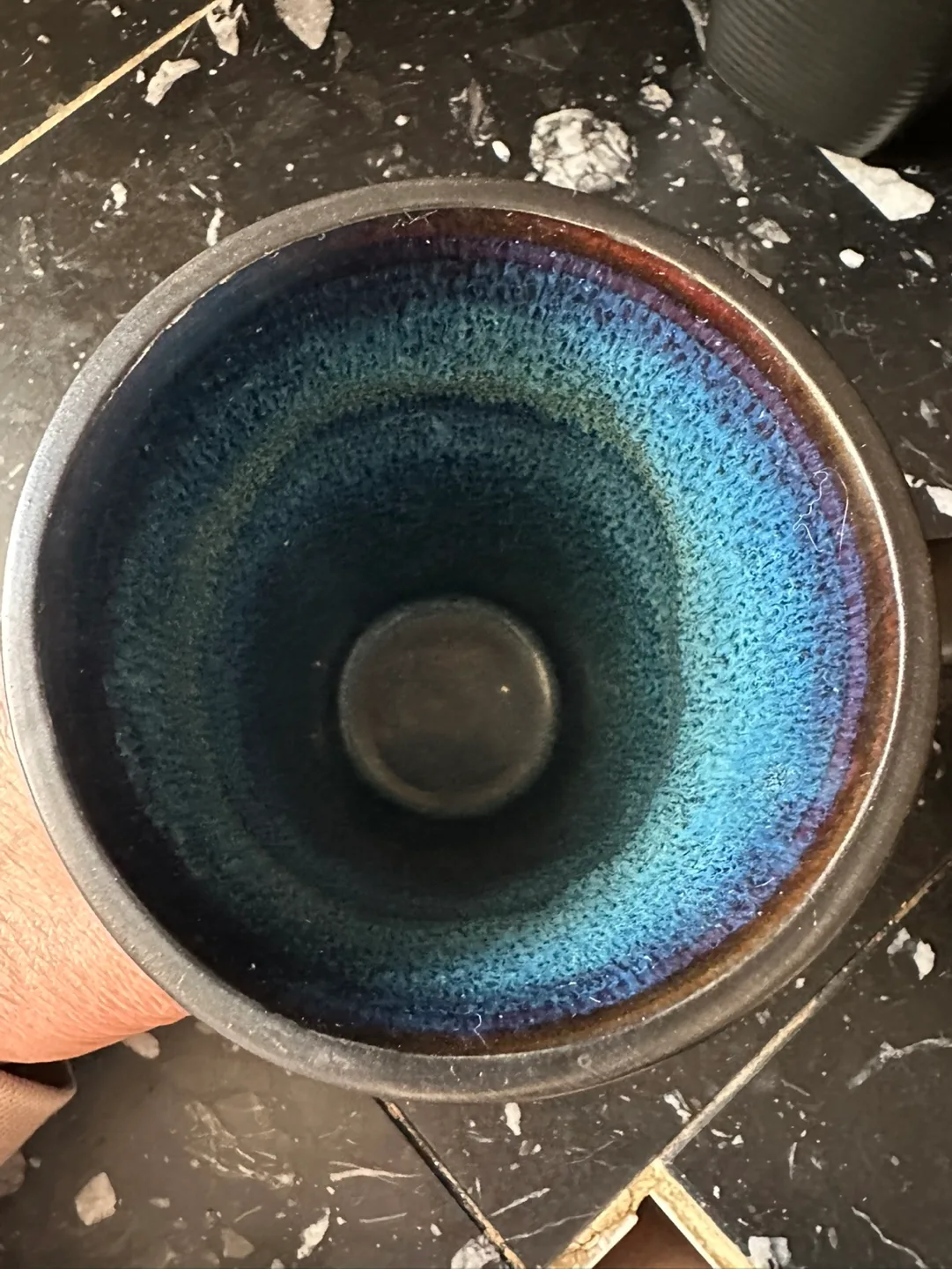 Set of Four Adriatic Blue Ceramic Mugs image indicator(5)