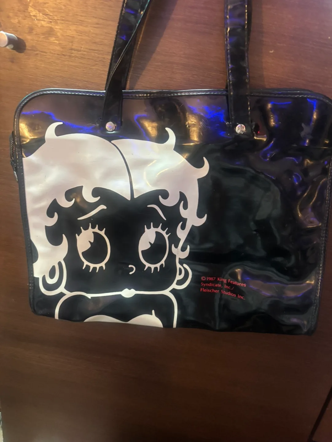 Vintage Betty Boop Tote Bag thumbnail