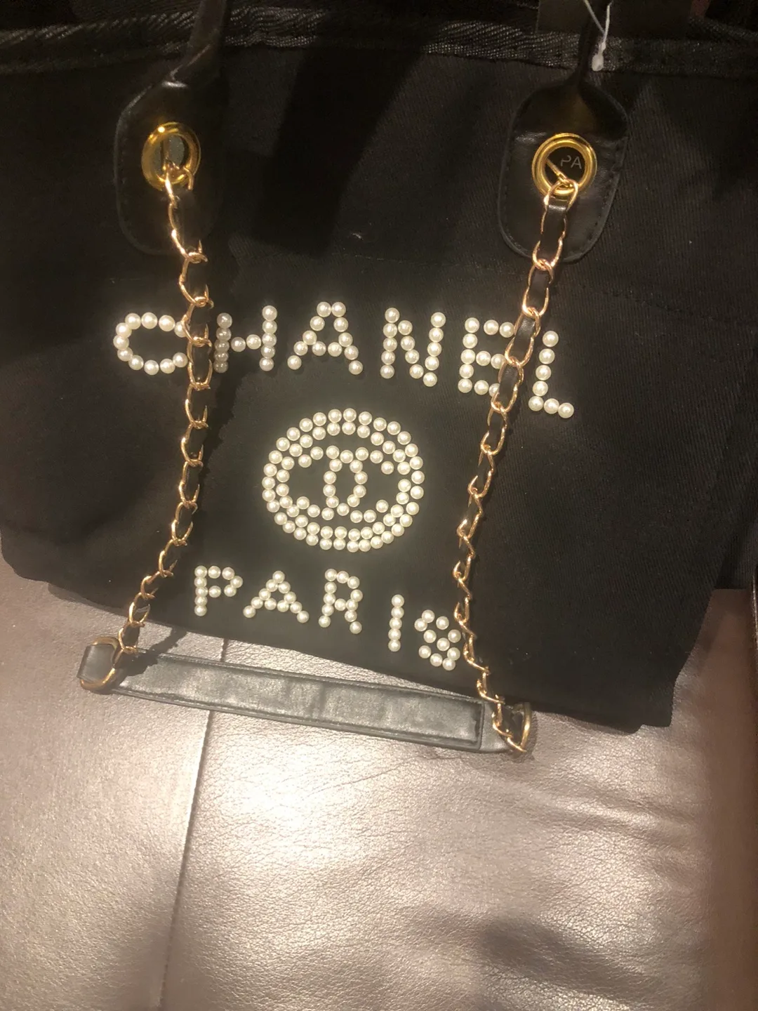 Cha*nel Paris Tote Bag image indicator(7)