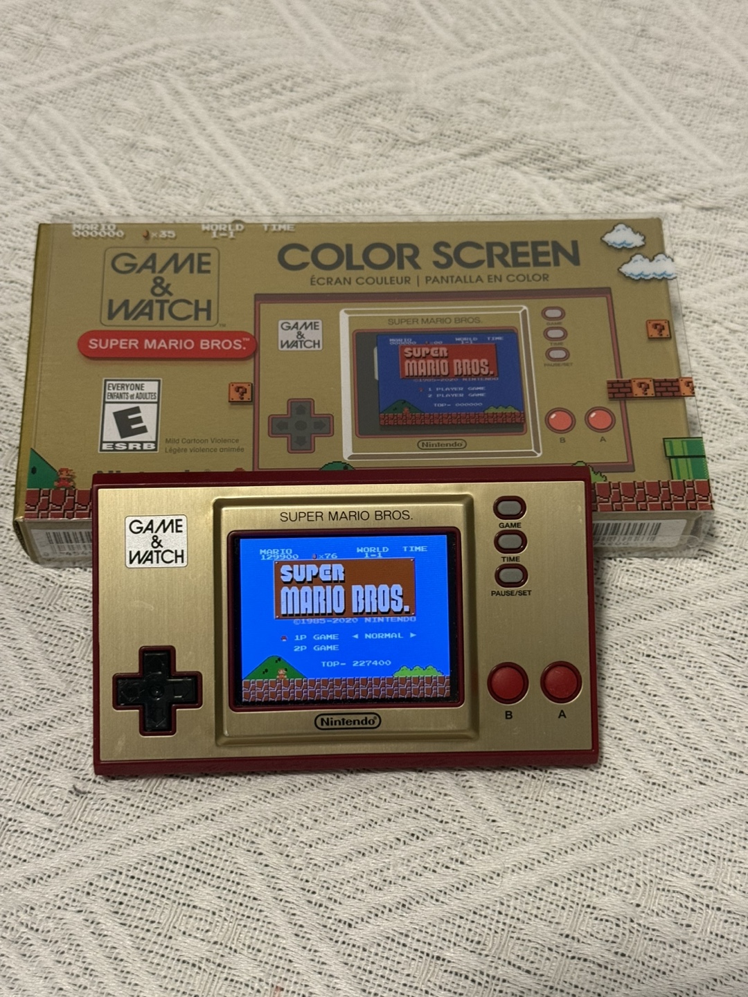 Nintendo Game & Watch: Super Mario Bros. Color Screen