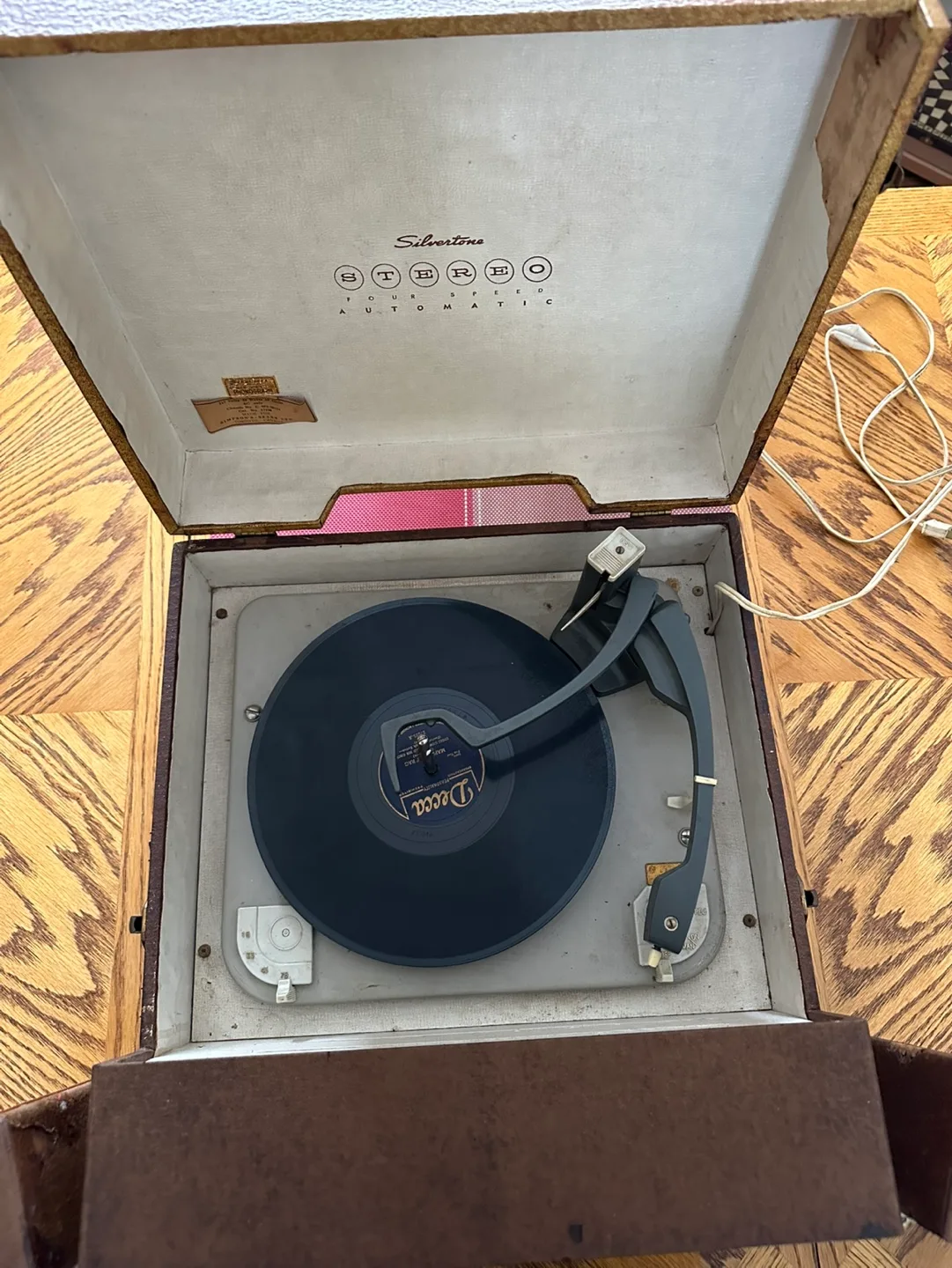 Vintage Simpson's Sears Automatic Phonograph image indicator(2)