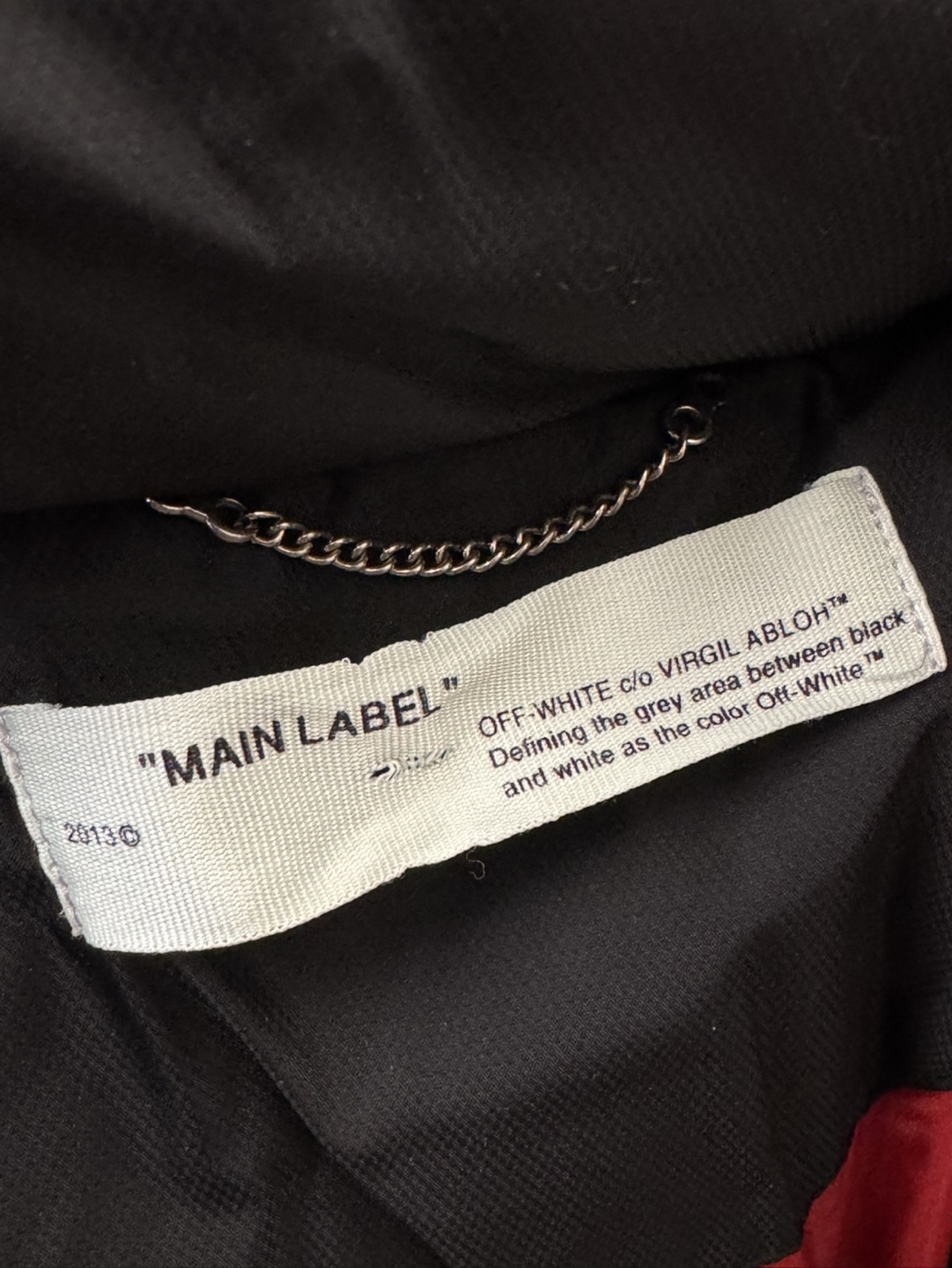 Off-White Mountain Print Puffer Jacket - photo 5