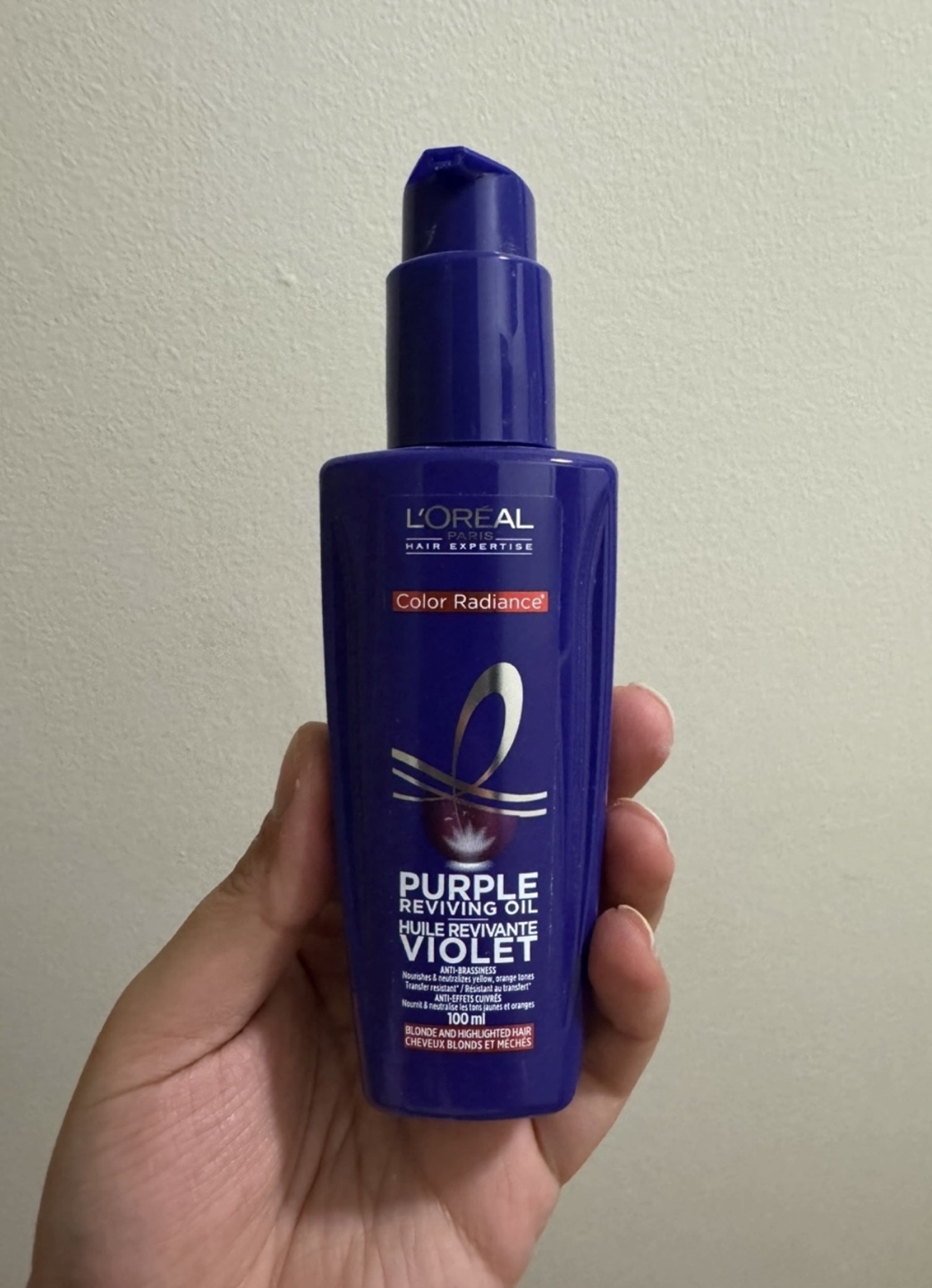 L'Oréal Paris Color Radiance Purple Reviving Oil
