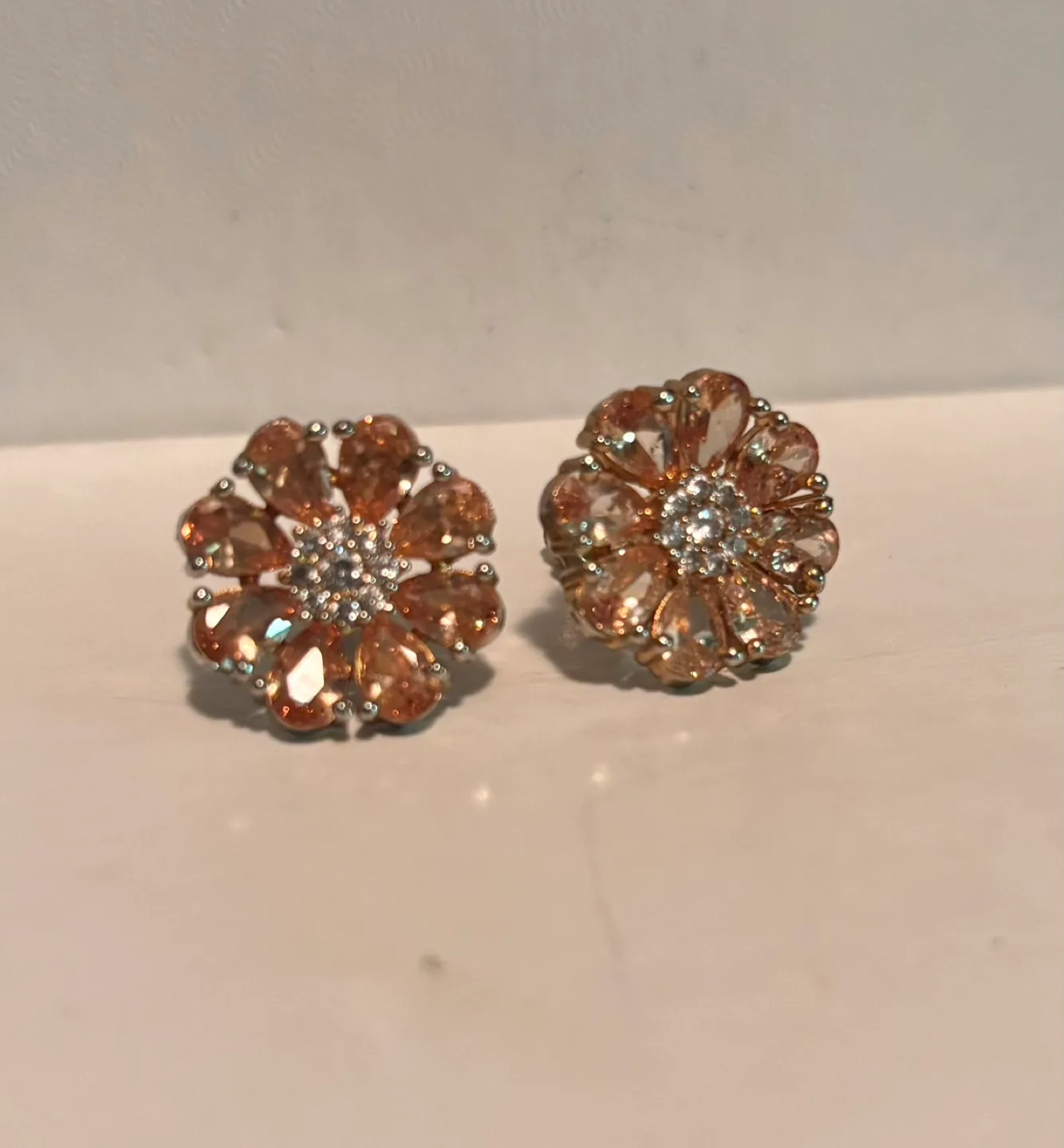 Stunning Floral Stud Earrings thumbnail