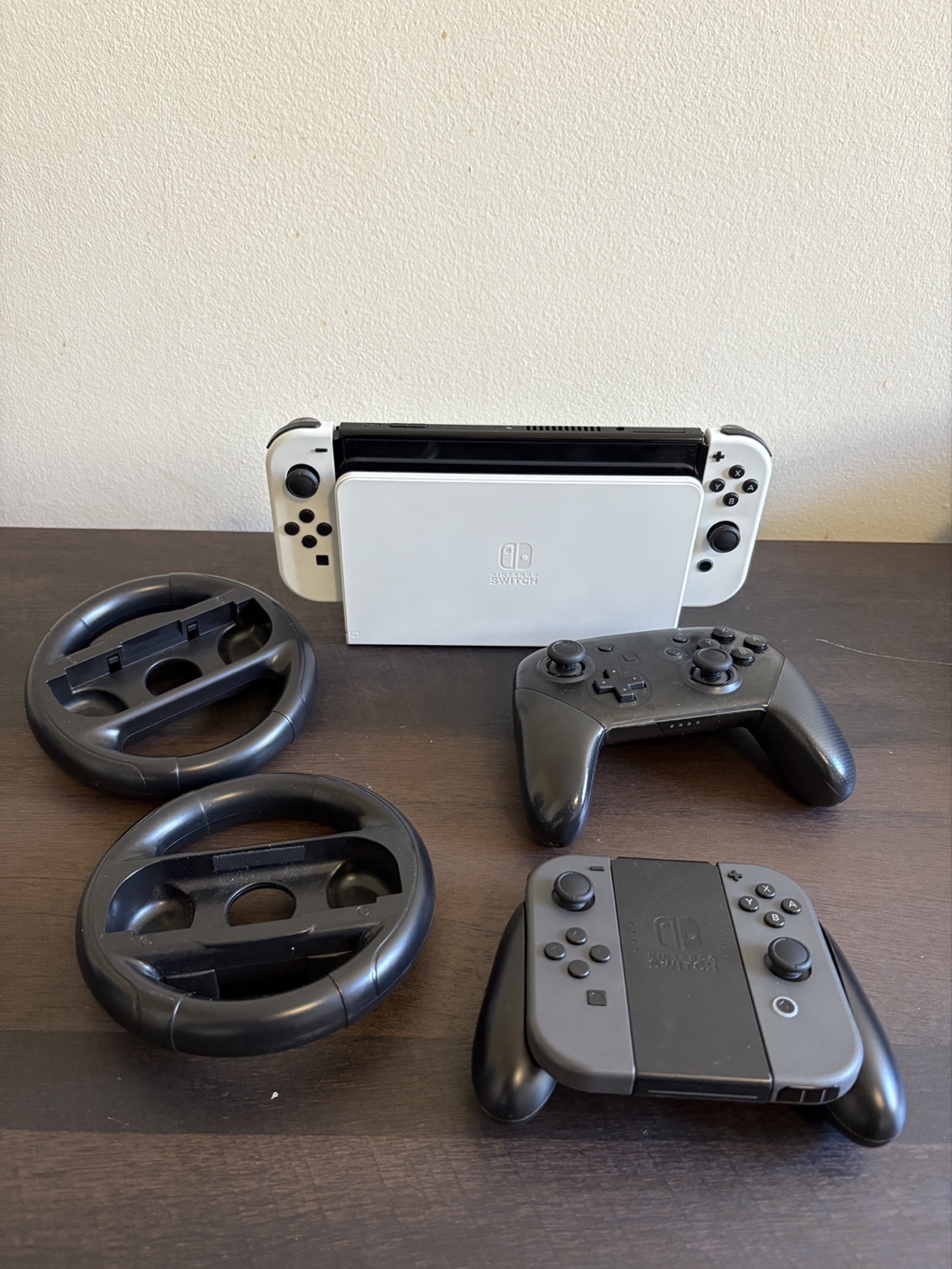 Nintendo Switch OLED Bundle - 6 Games and Accessories