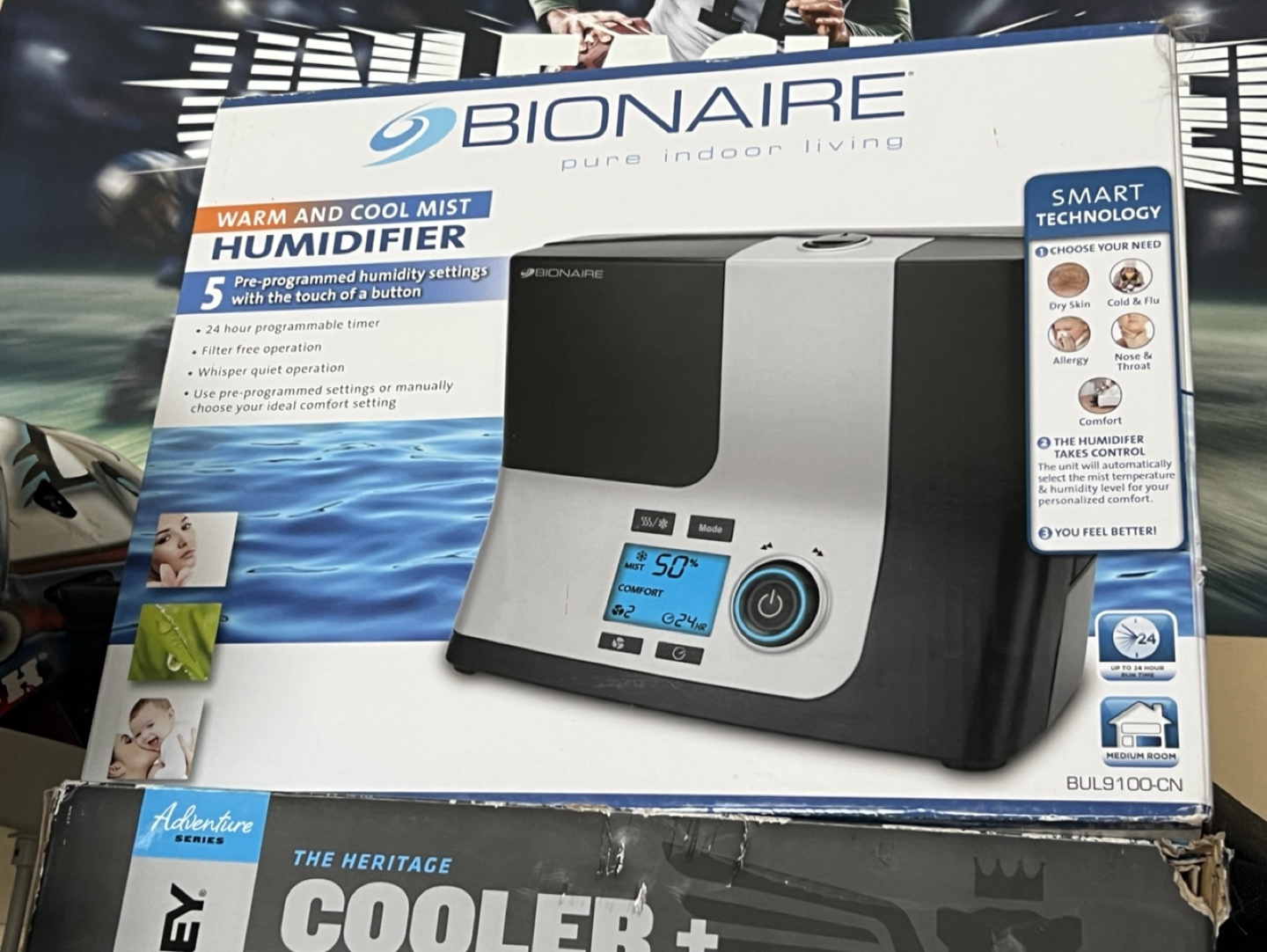 Bionaire Warm and Cool Mist Humidifier - BUL9100-CN