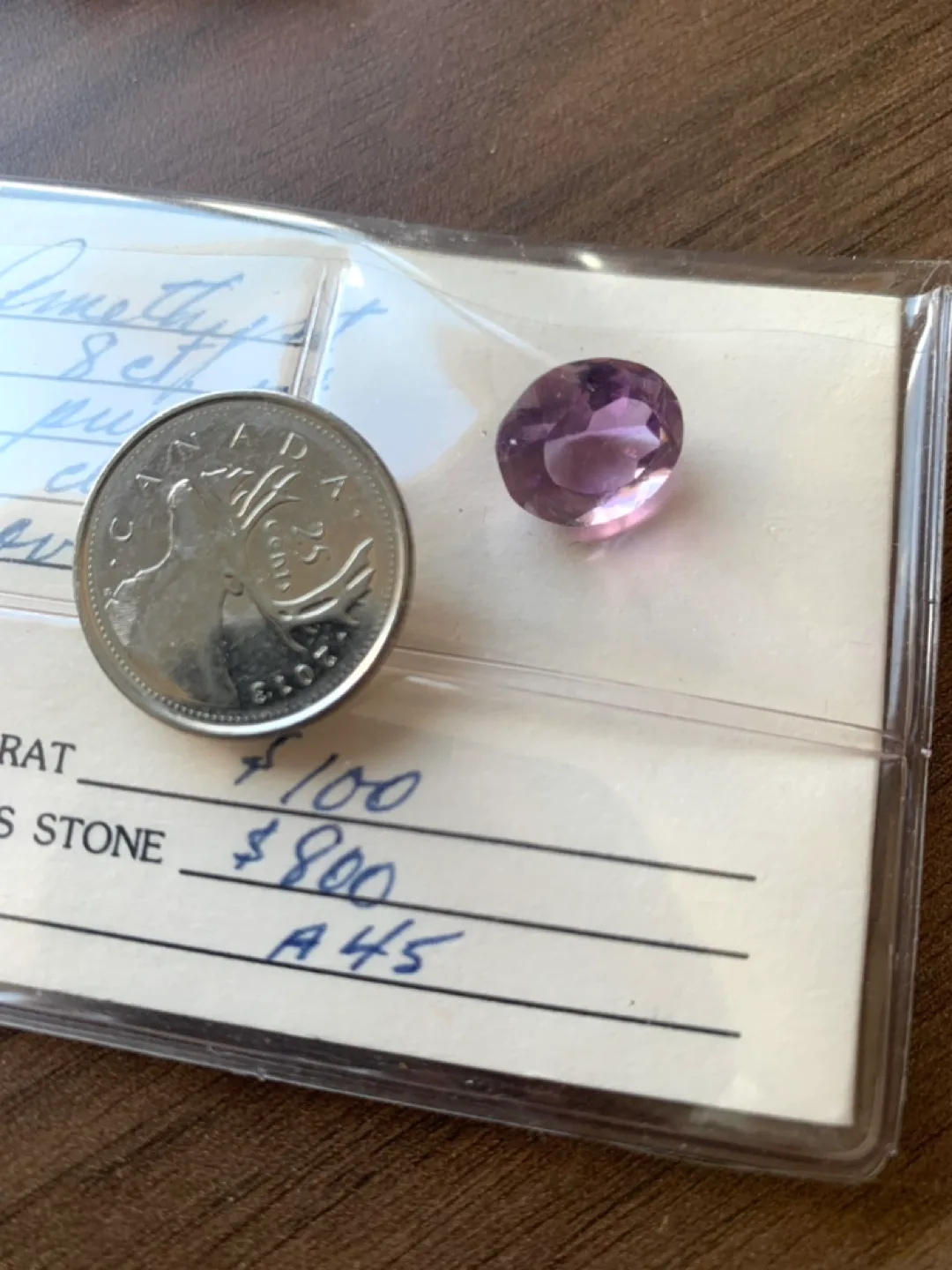 8ct Oval Amethyst Gemstone image indicator(6)