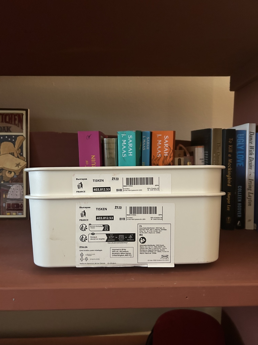 Set of 2 Curver Tiskien Storage Containers