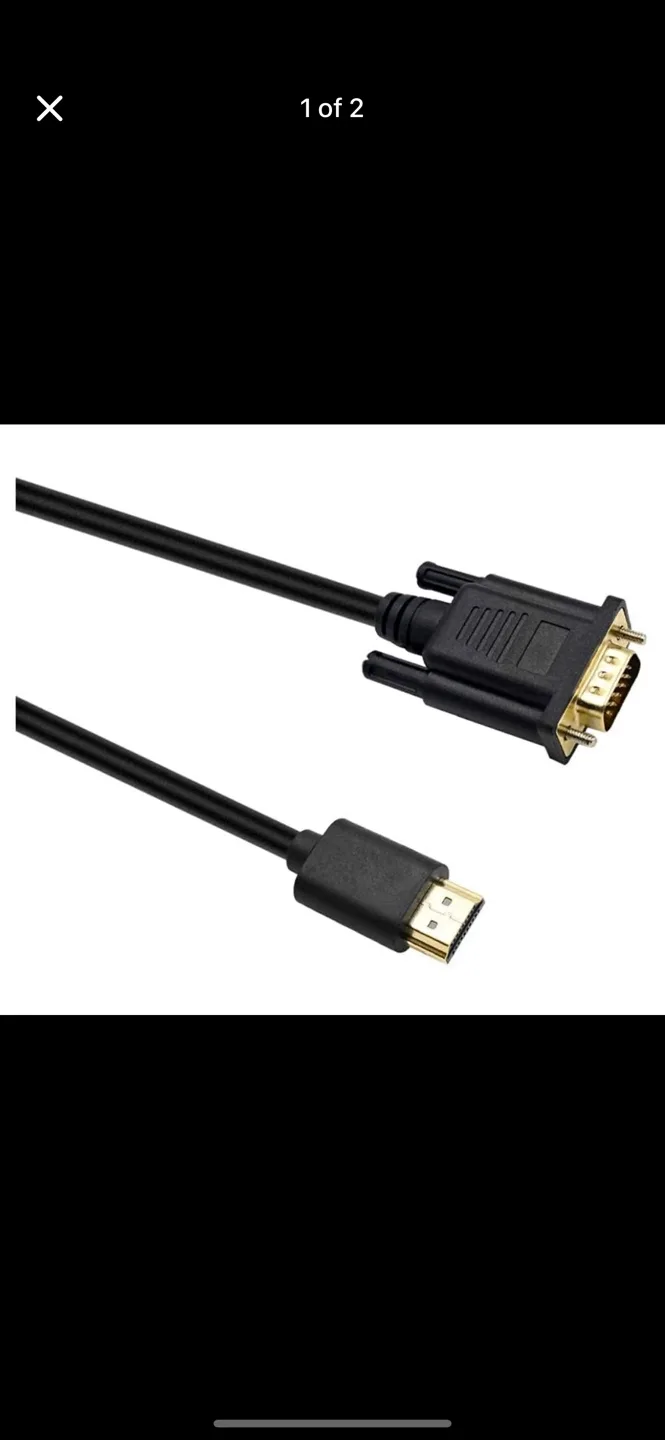 HDMI to VGA Cable Adapter thumbnail