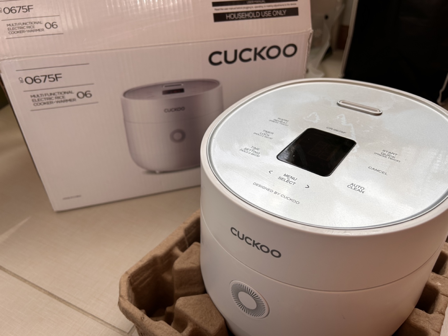 Cuckoo Multifunctional Electric Rice Cooker-Warmer