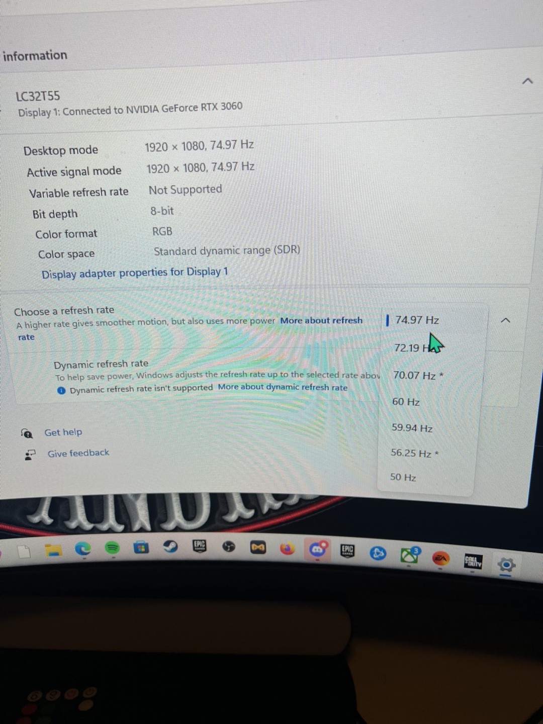 💚Samsung curved LC32T55 32-inch Gaming Monitor - photo 2