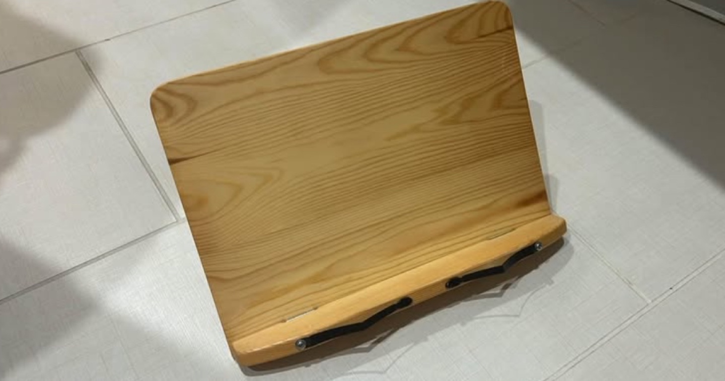 Wooden Book Holder Stand Reading Rest