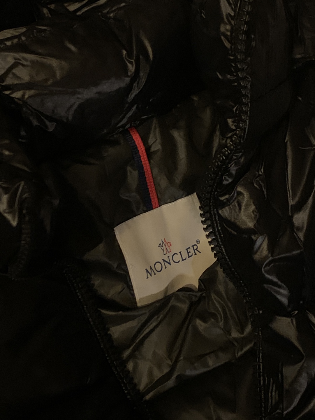 Men's Moncler Black Puffer Vest - Size L - photo 3