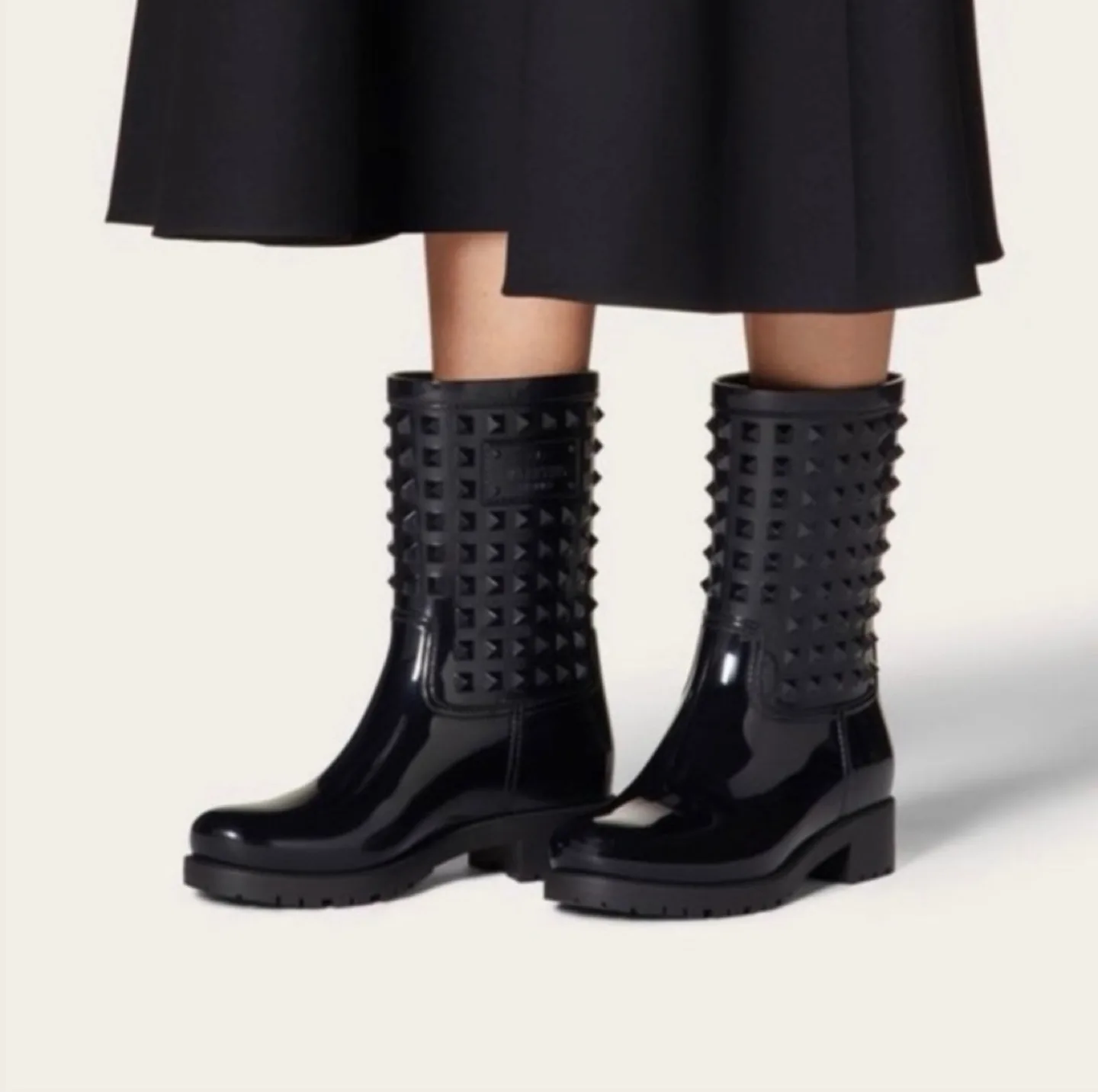 Valentino Garavani Studded Rain Boots 36 image indicator(5)