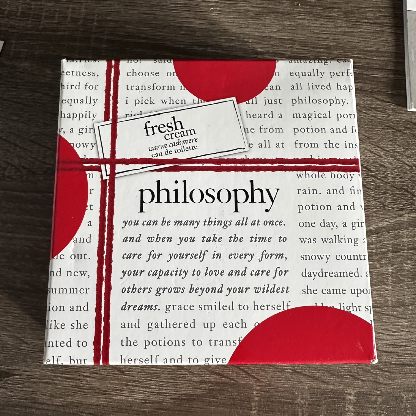 Philosophy Fresh Cream Warm Cashmere 60ml