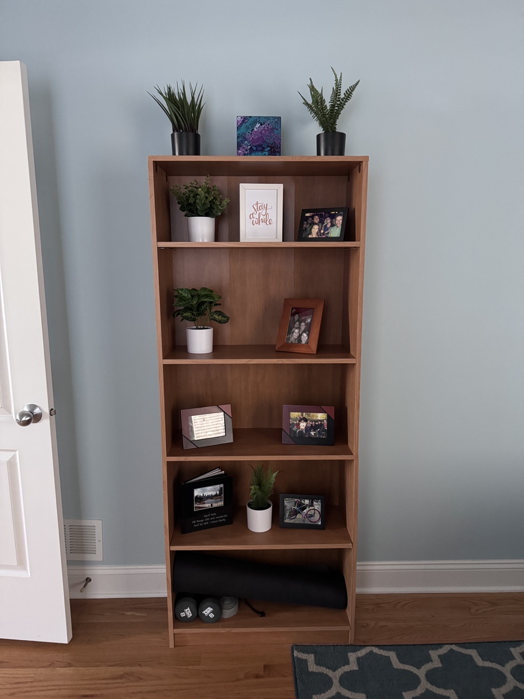 Five-shelf Bookcase
