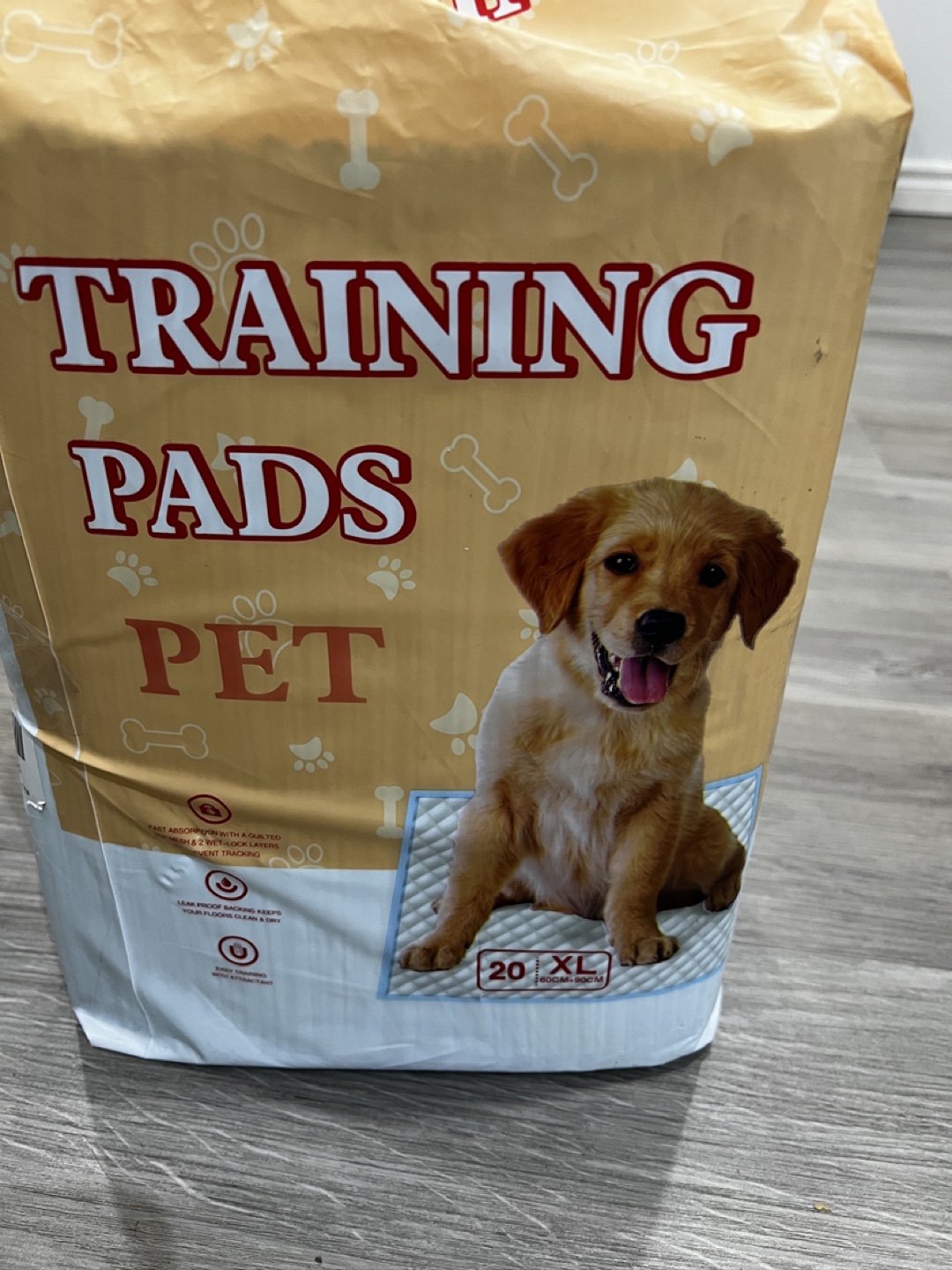 20 XL Pet Training Pads - Pack of 2