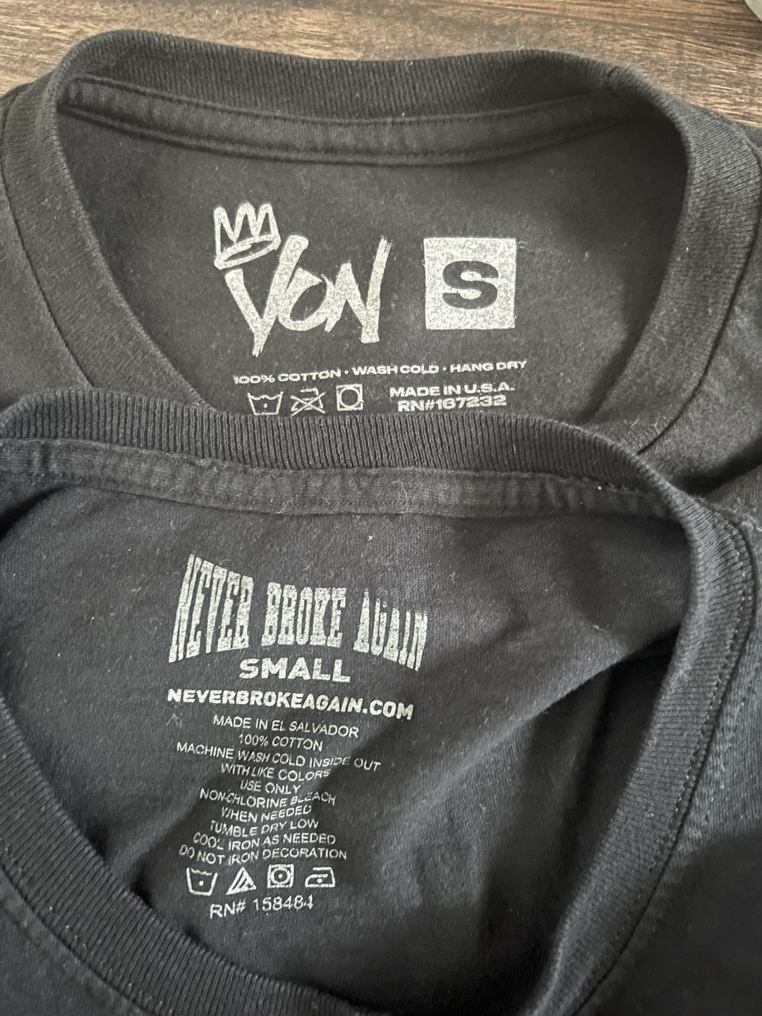 2 Graphic T-Shirts - King Von & YoungBoy (Men’s) - photo 3